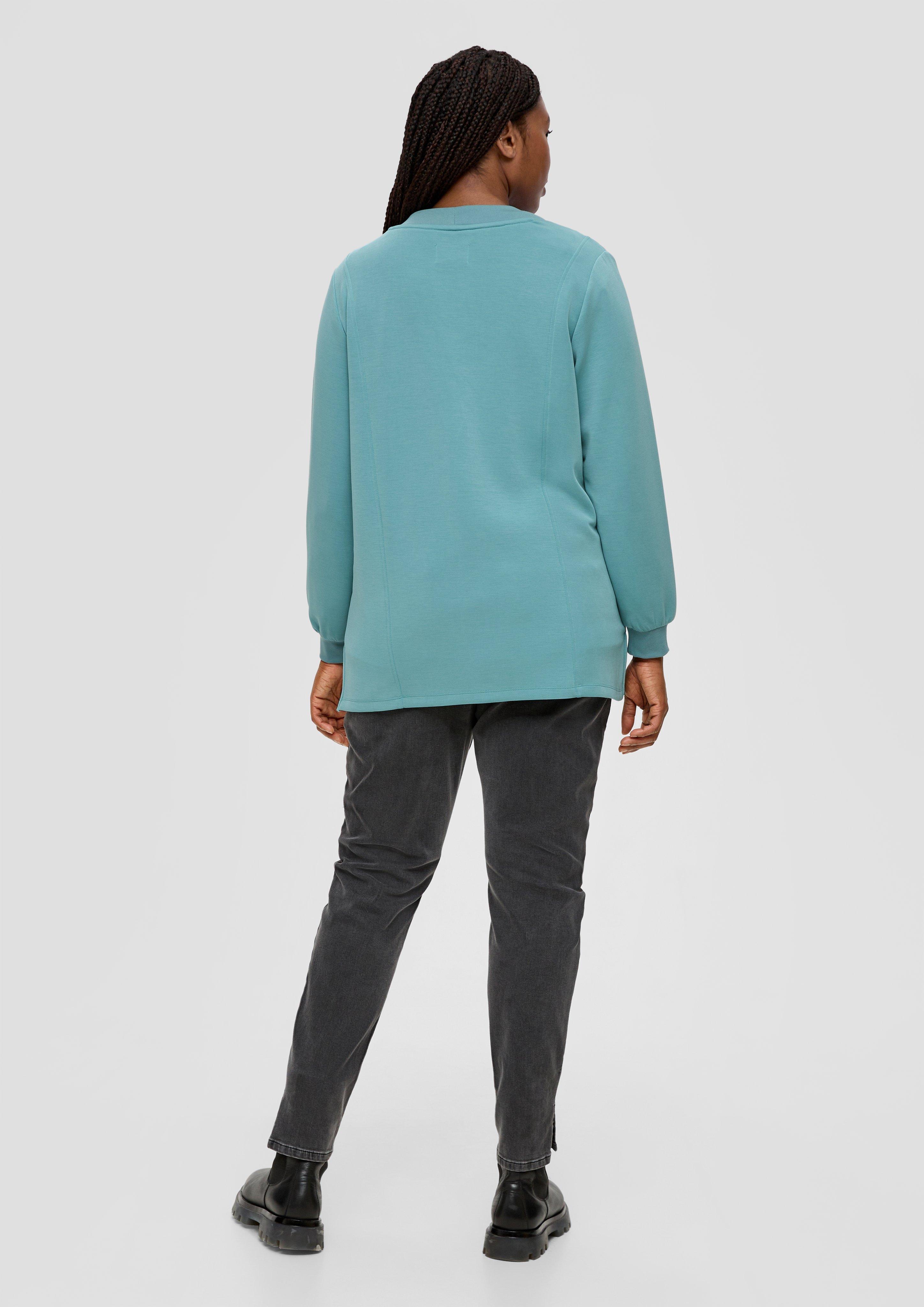 Sweatshirt jacket in 