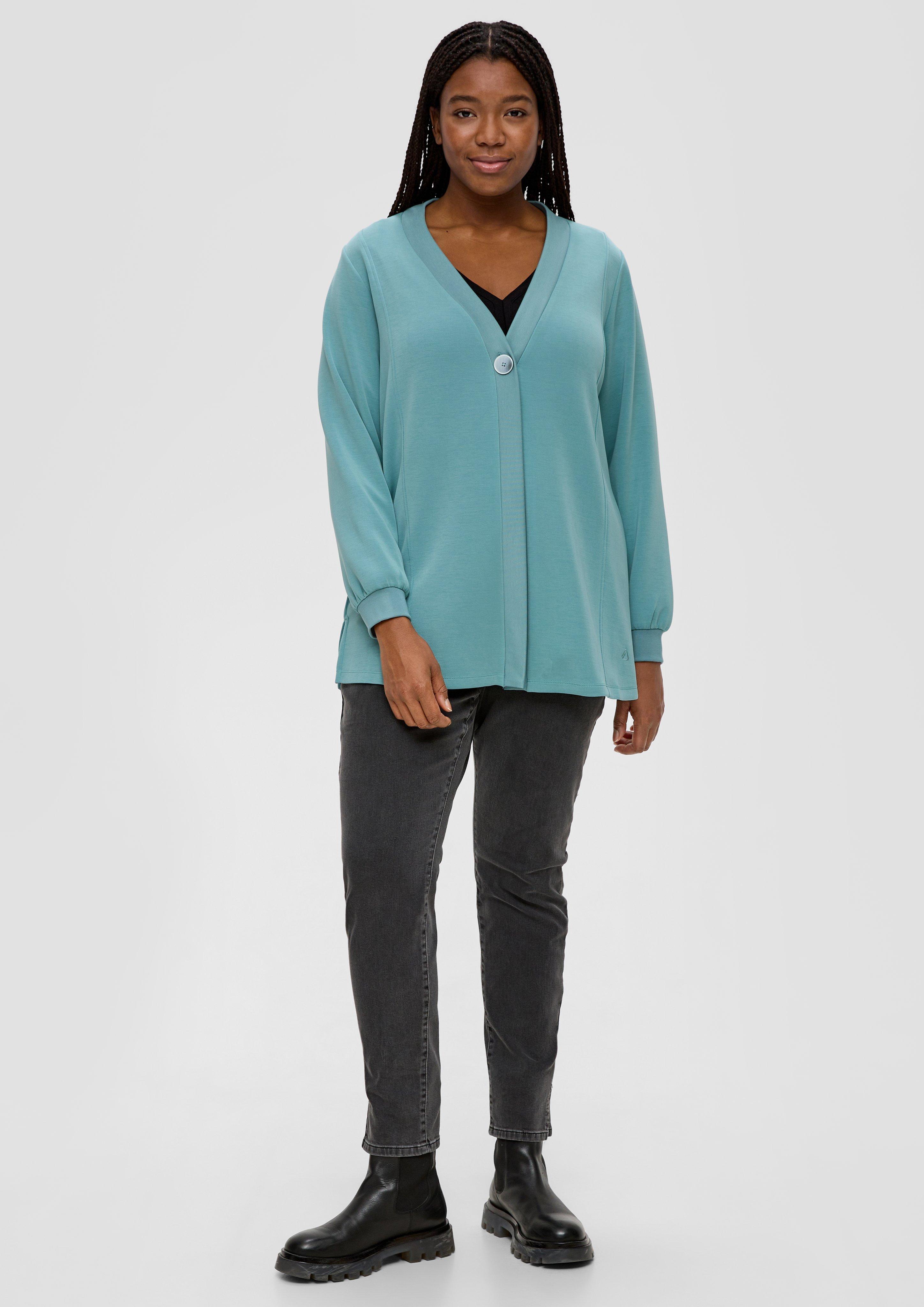 Sweatshirt jacket in 