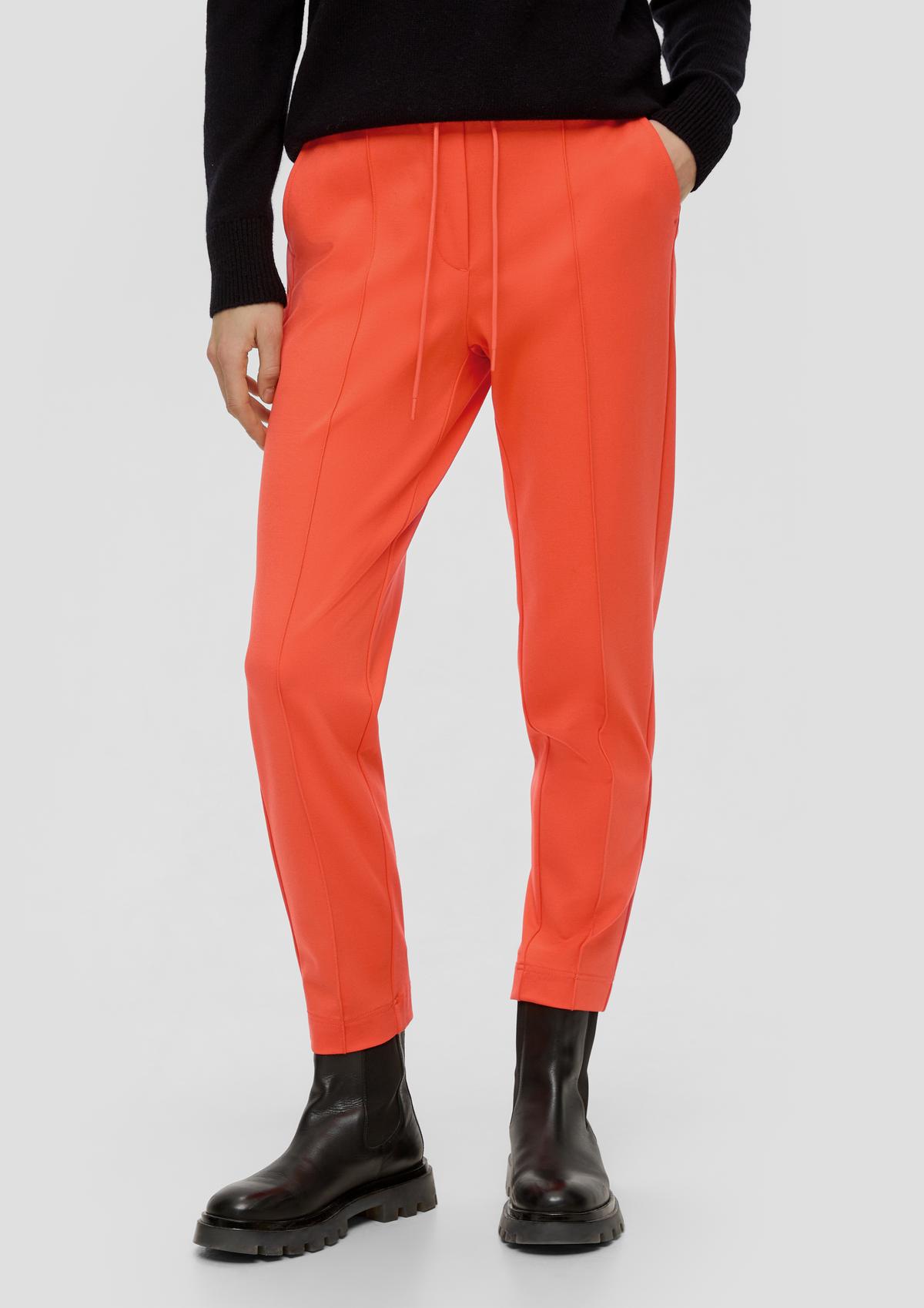 s.Oliver Tracksuit bottoms with pintucks