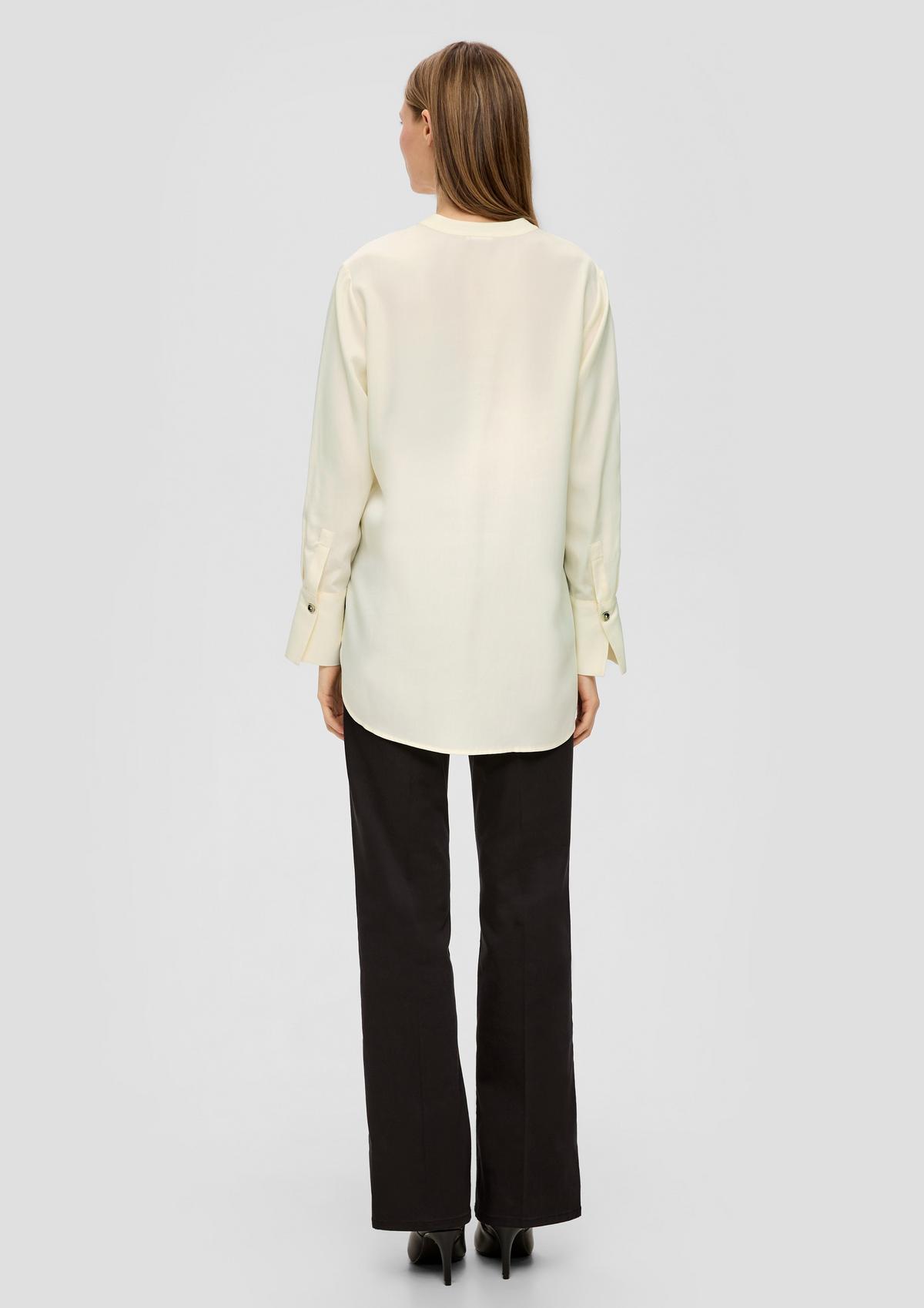 s.Oliver Twill blouse van lyocell