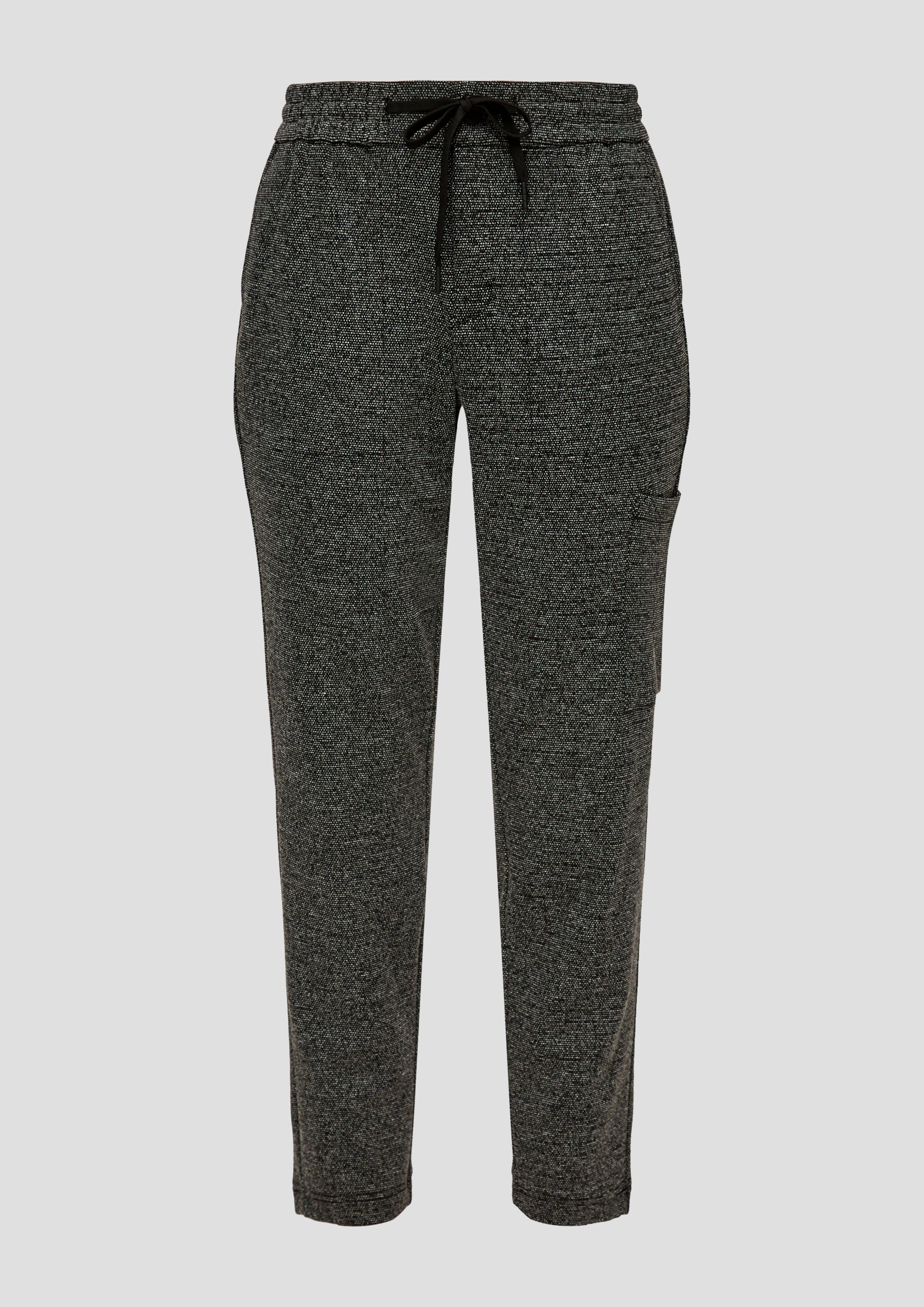 s.Oliver - Relaxed: Jogpants aus Viskosemix, Damen, schwarz