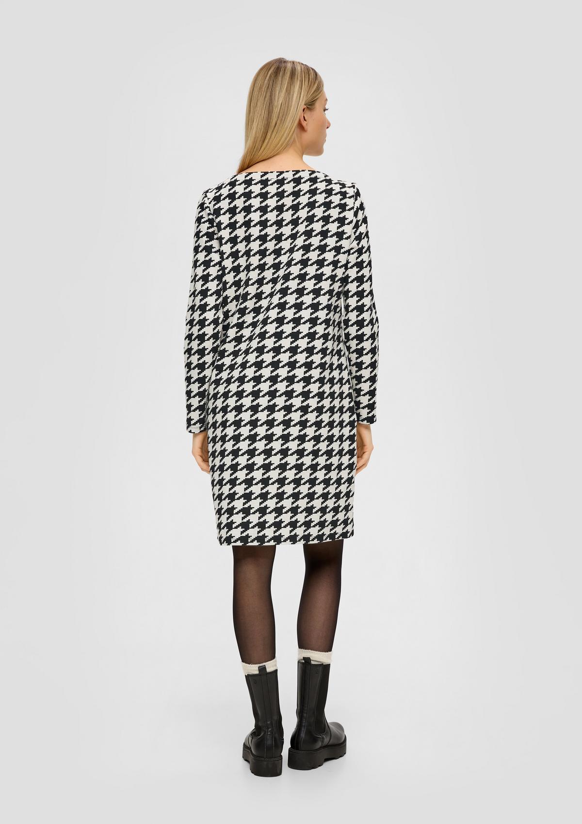 s.Oliver Jersey dress with an Ottoman texture