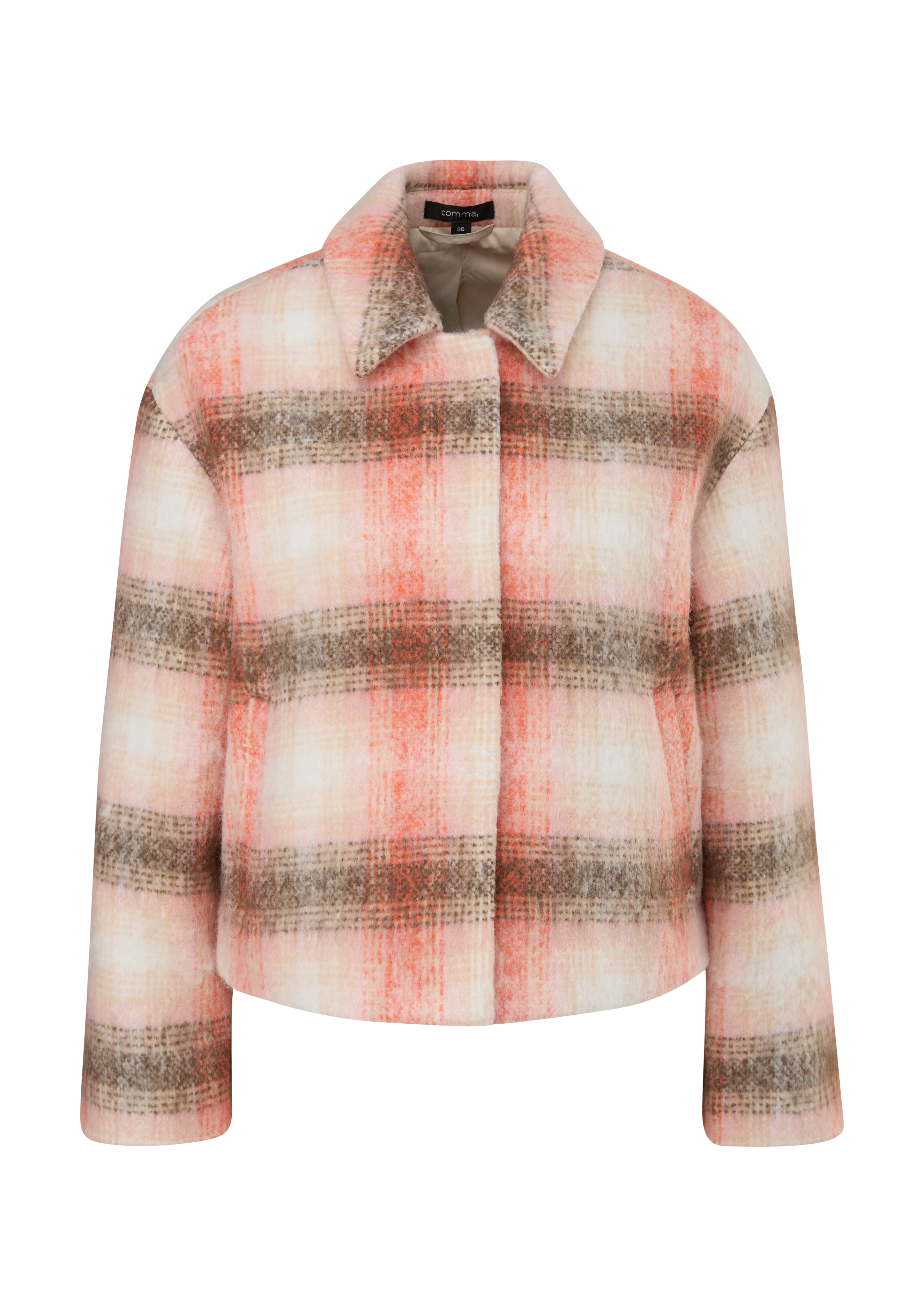 Jacket in a boxy fit - Orange | SCAYLE
