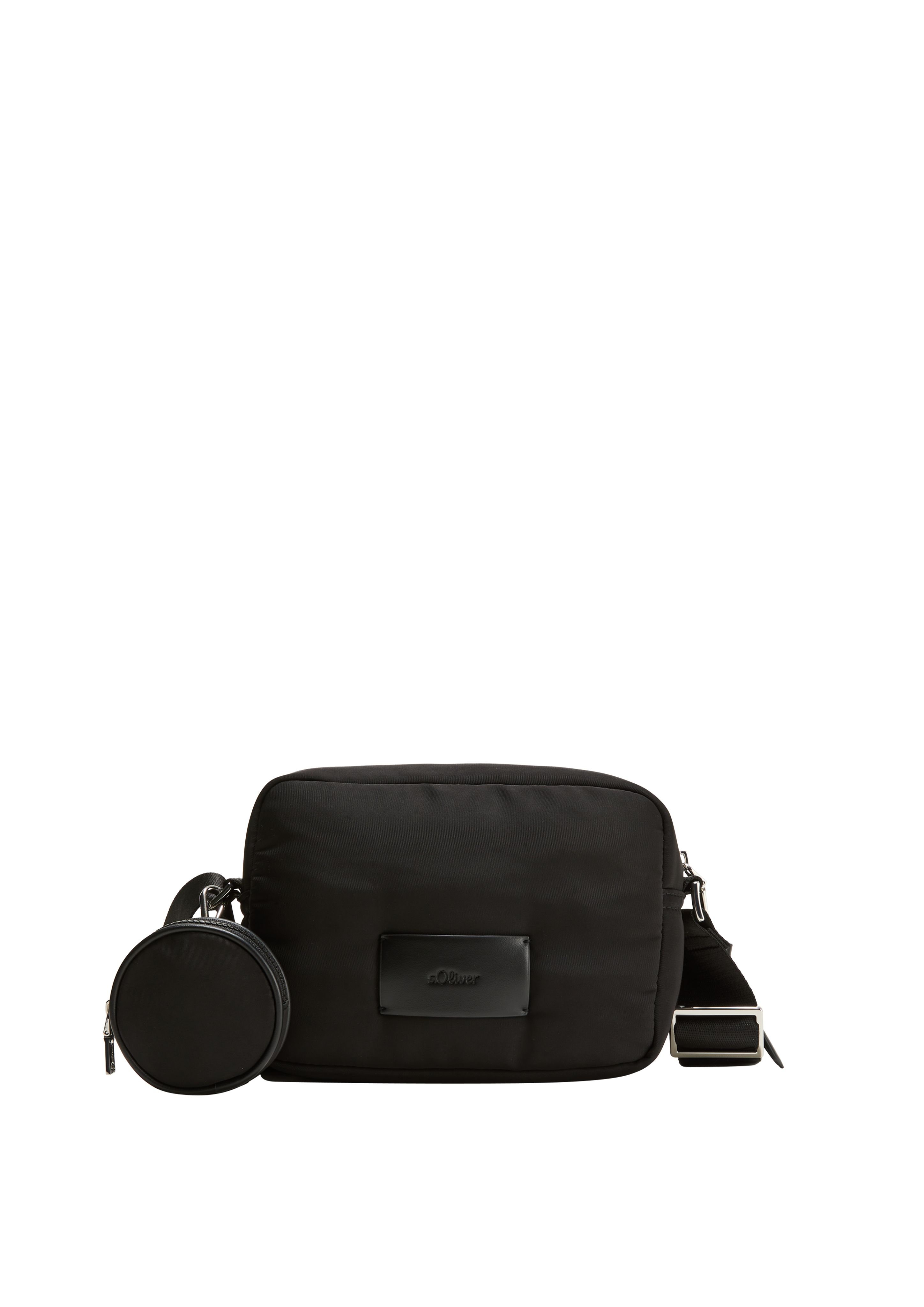 s.Oliver - Kleine Tasche aus Twill, Damen, schwarz