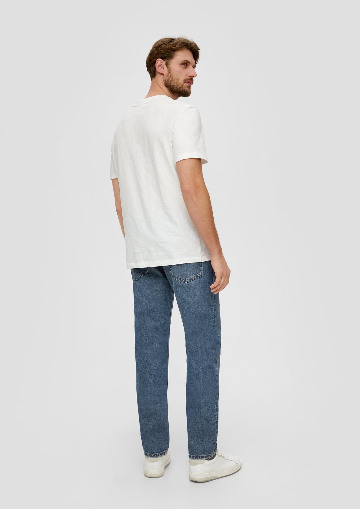 Mauro jeans / regular fit / high rise / tapered leg - blue | s.Oliver