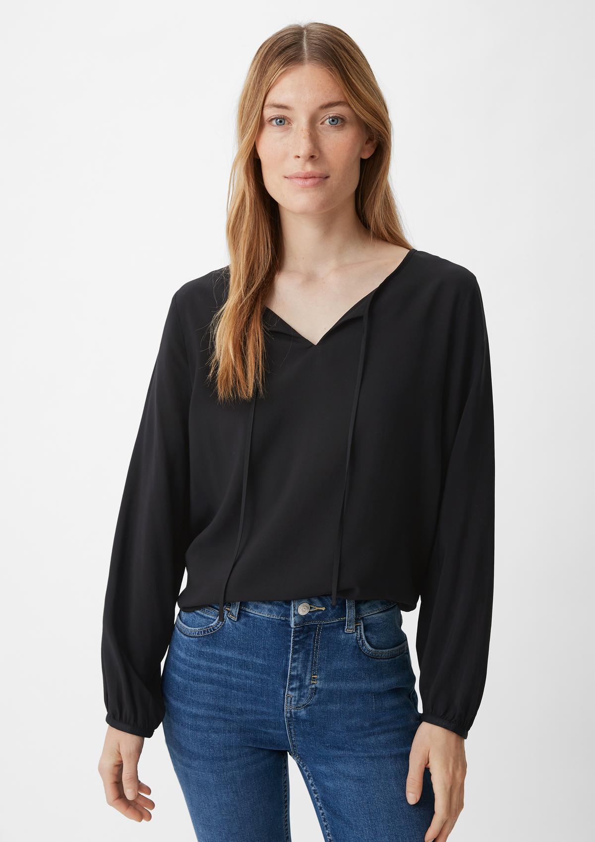 comma Viscose tunic blouse