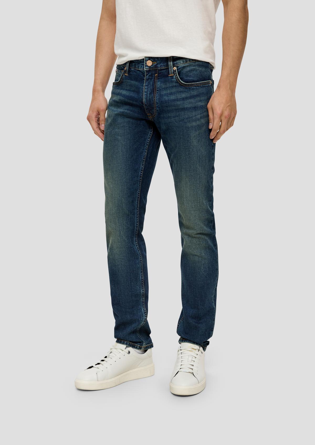 s.Oliver Jeans hlače Keith / kroj Slim Fit / Mid Rise/ ravne hlačnice