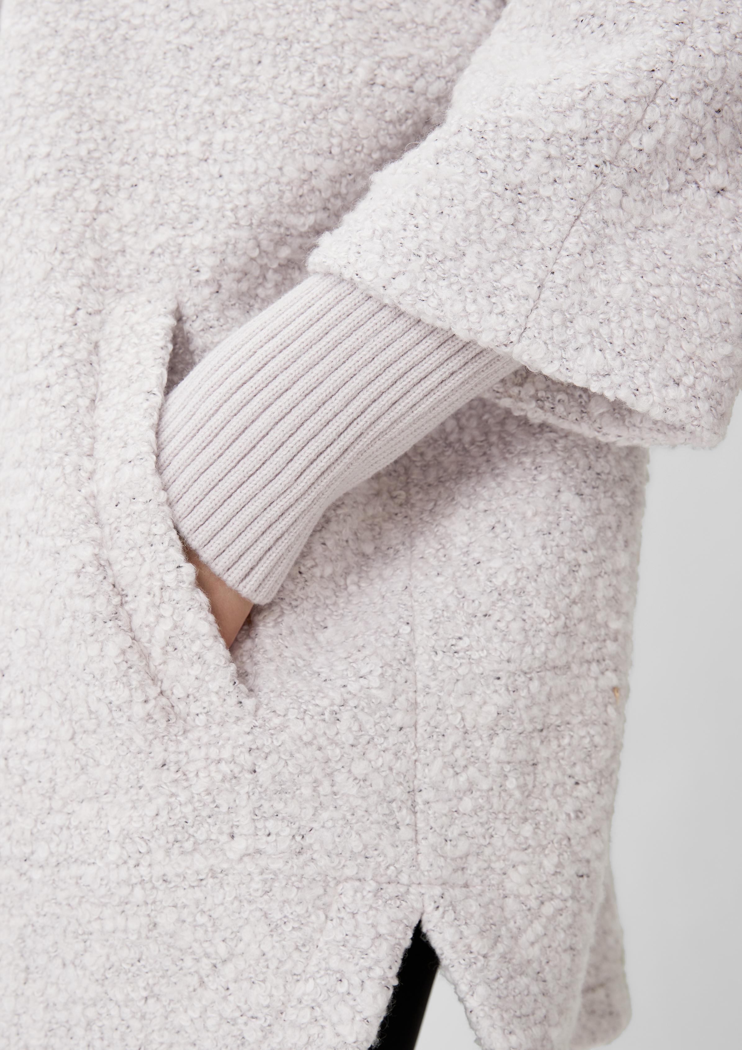 Bouclé jacket - light beige | Comma Bouclé jacket - light beige | Comma