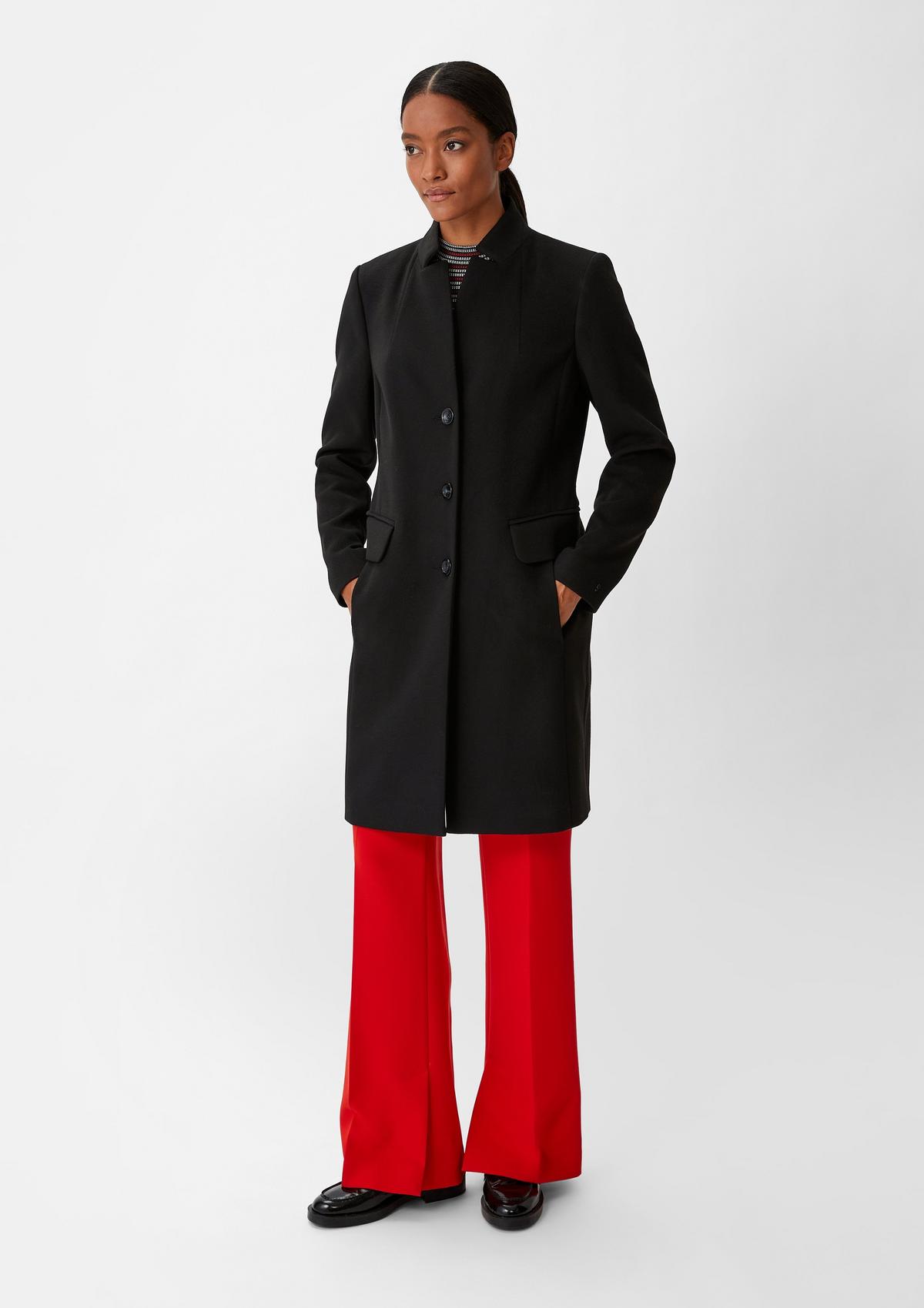 comma Viscose blend coat