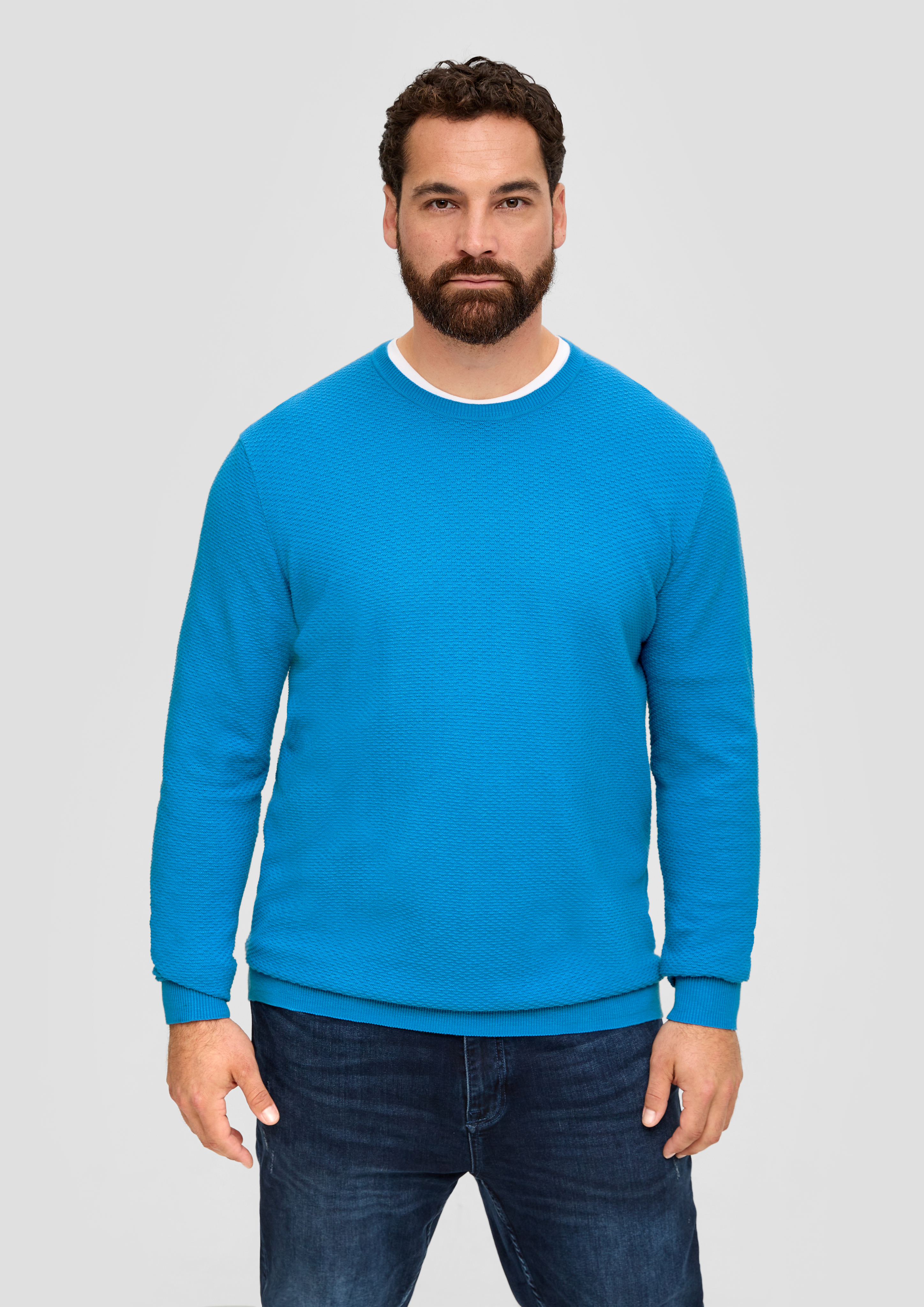 S.Oliver Pullover aus Baumwolle