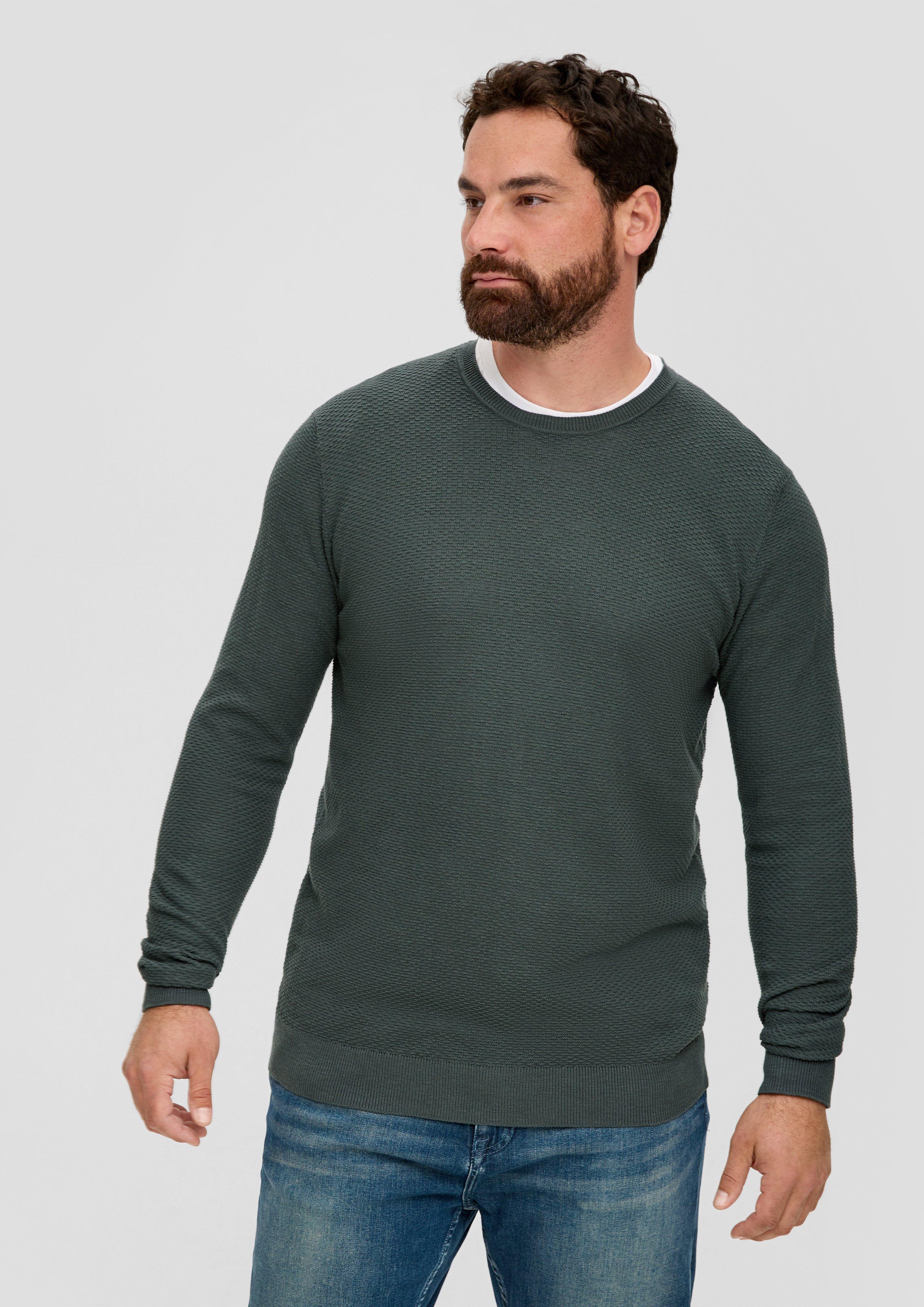 S.Oliver Pullover aus Baumwolle