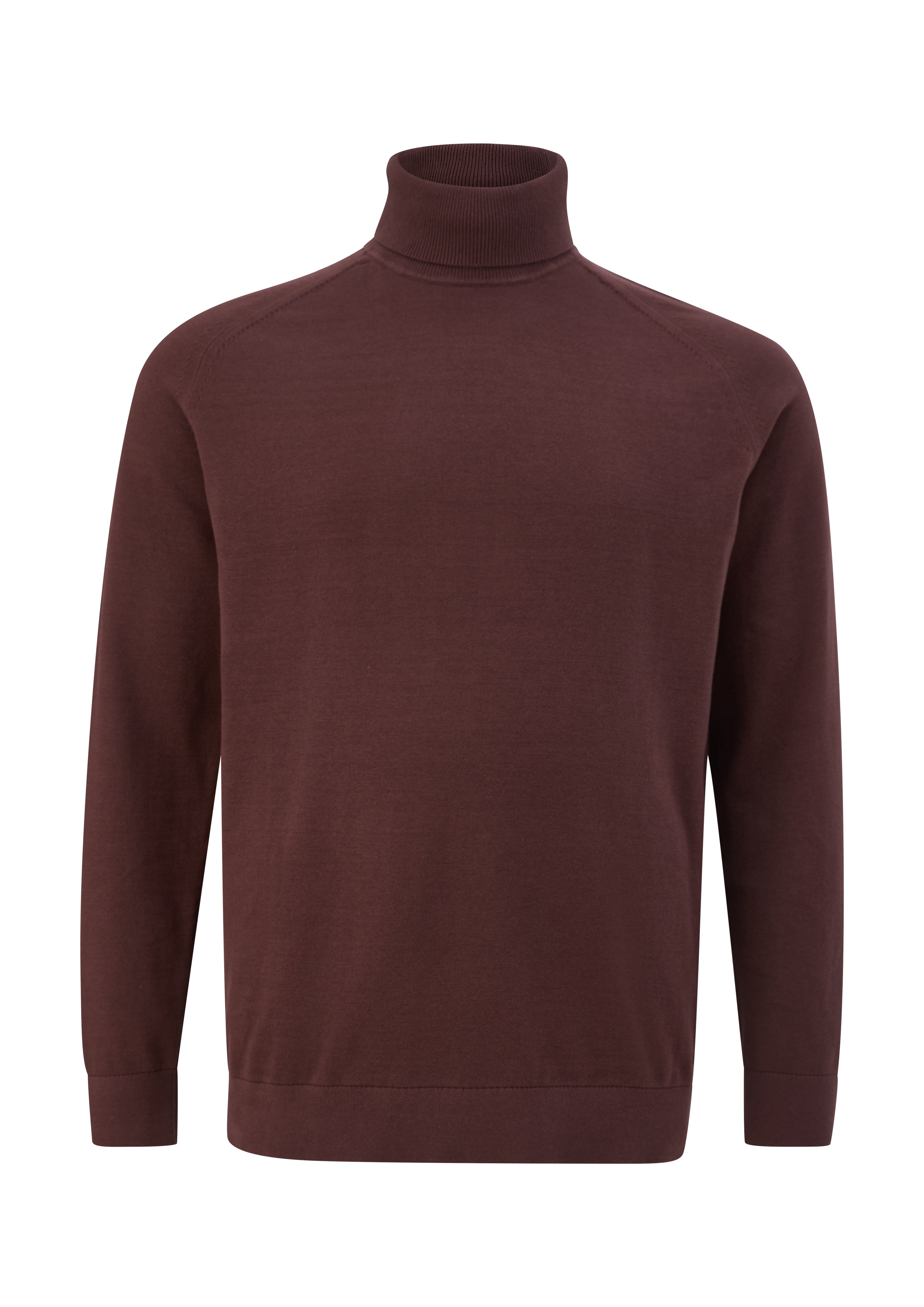 s.Oliver - Rollkragenpullover aus Baumwolle, Herren, Rosa