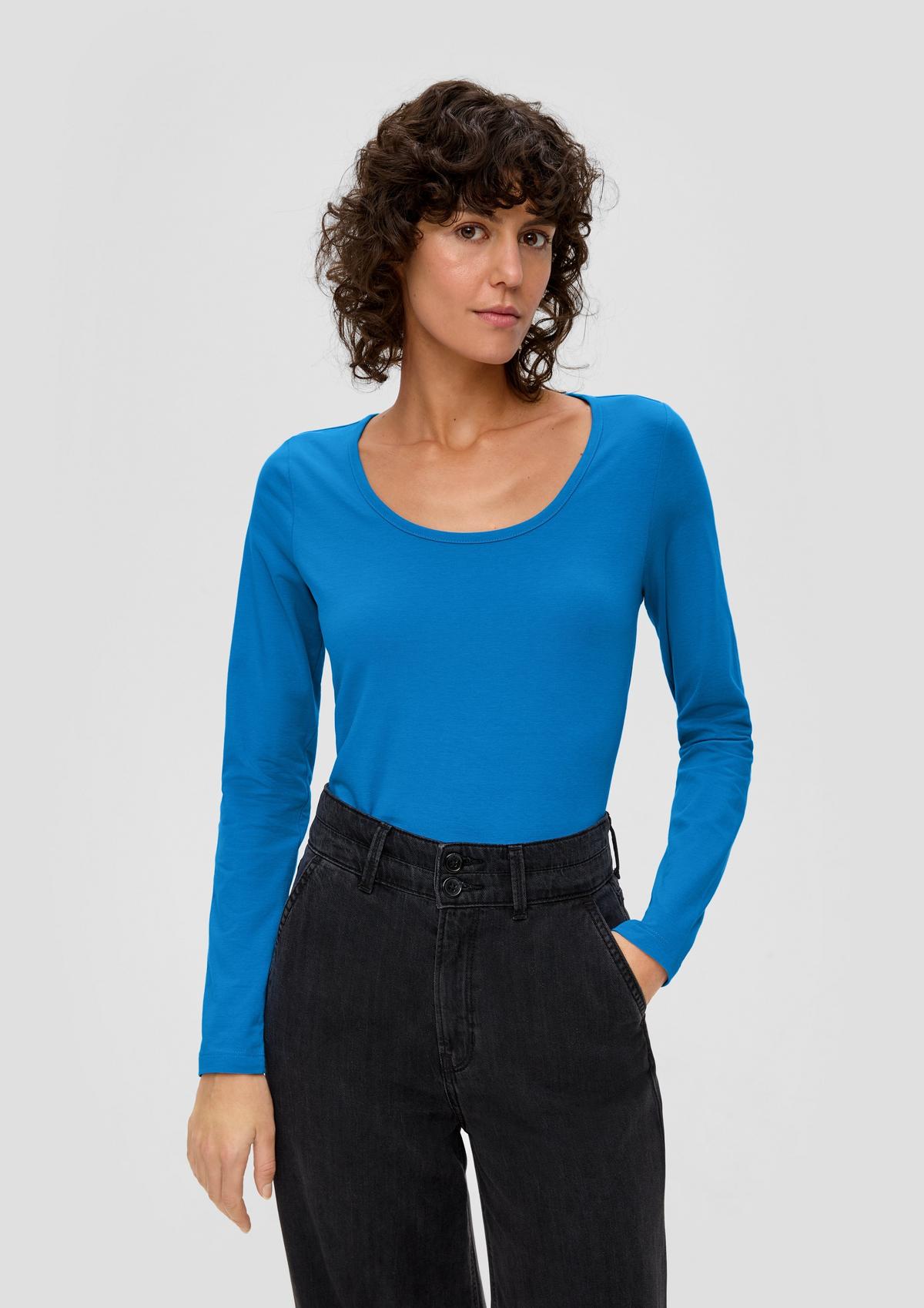 s.Oliver Cotton jersey long sleeve top