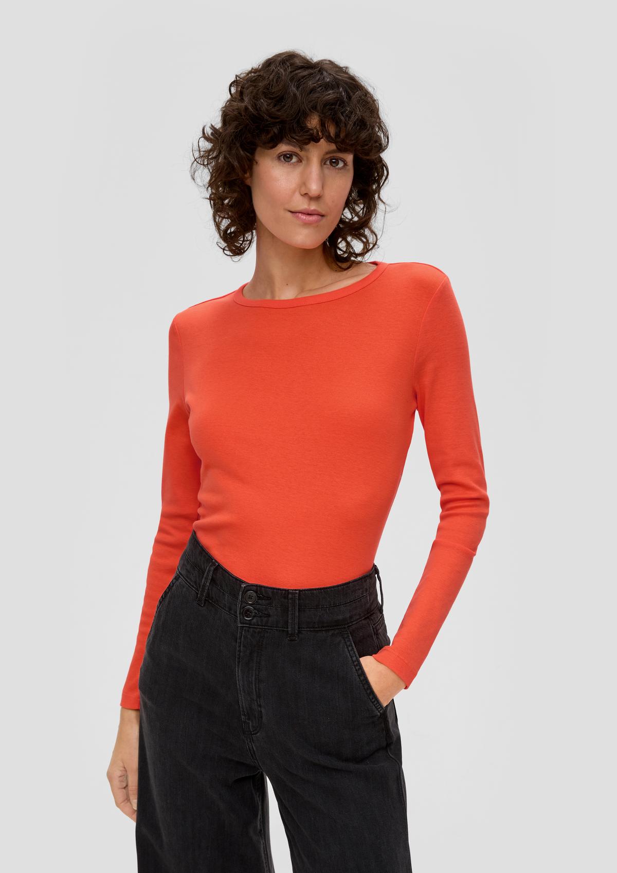 Long sleeve top made of pure cotton