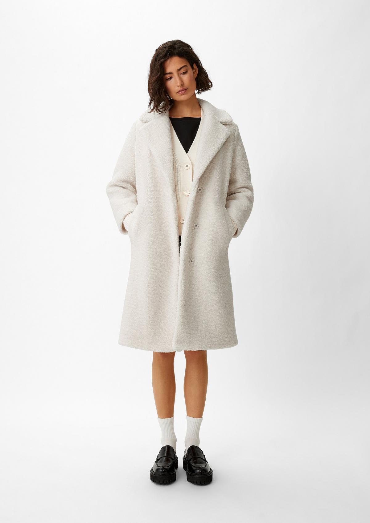 comma Plush coat