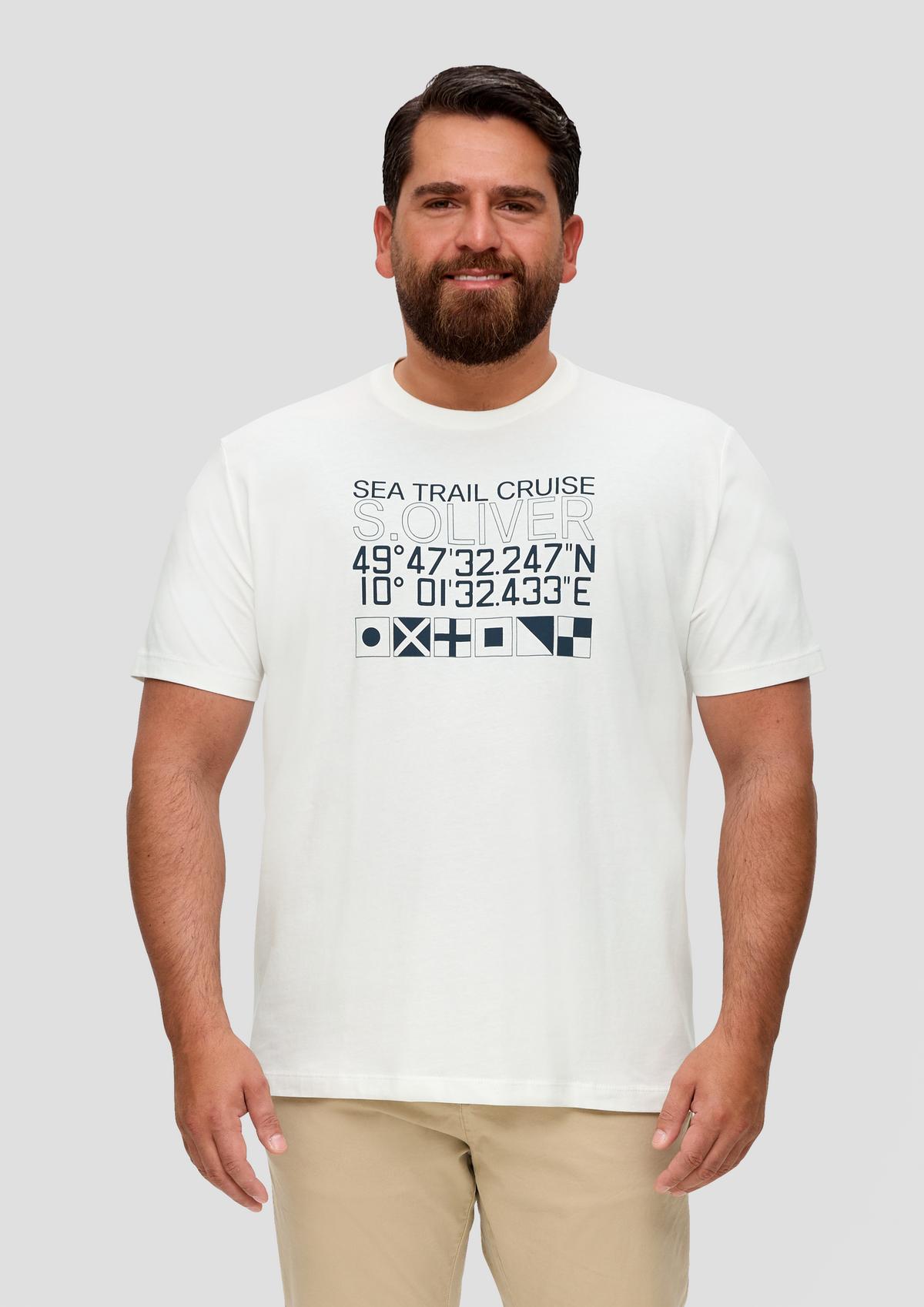 Cotton print T-shirt