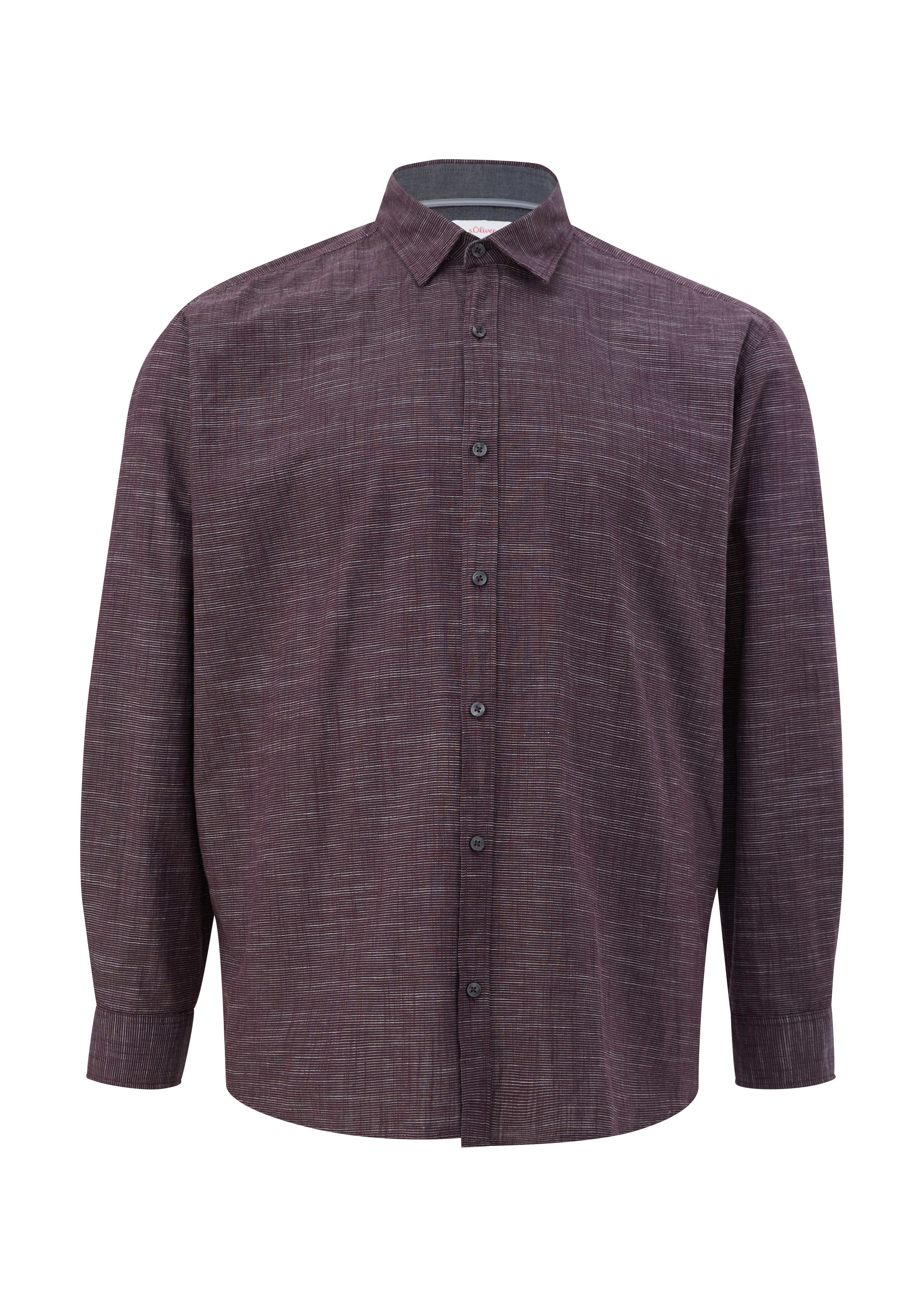 s.Oliver Regular: Hemd aus Baumwolle