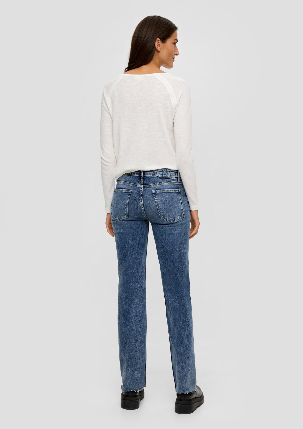 s.Oliver Regular: Jeans hlače s pasom kroja Mid Rise