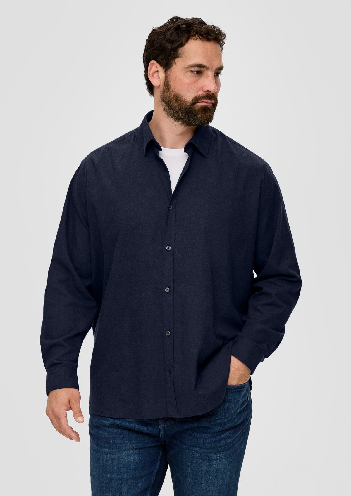 Regular fit: cotton shirt