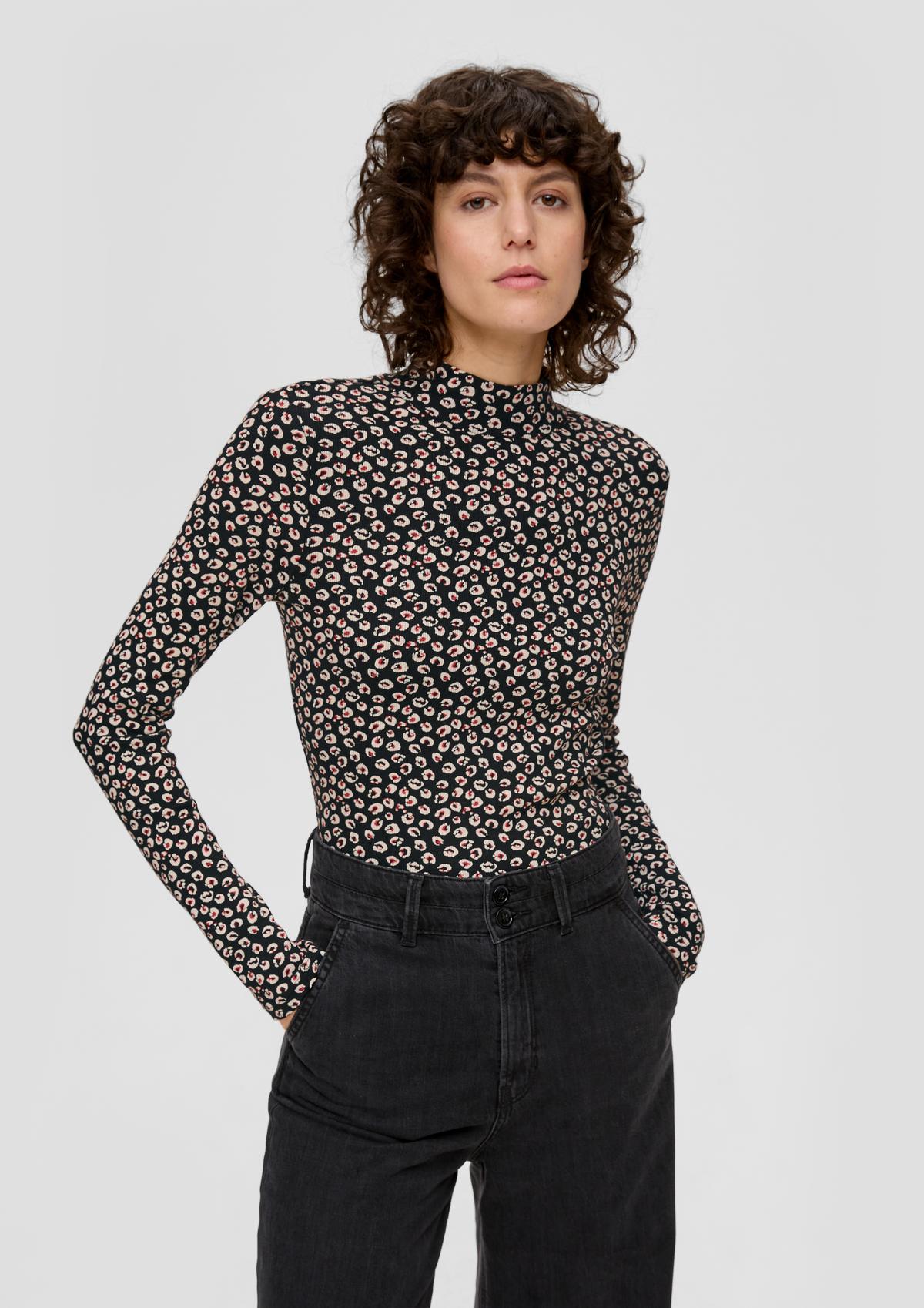 s.Oliver Long sleeve top in a modal blend