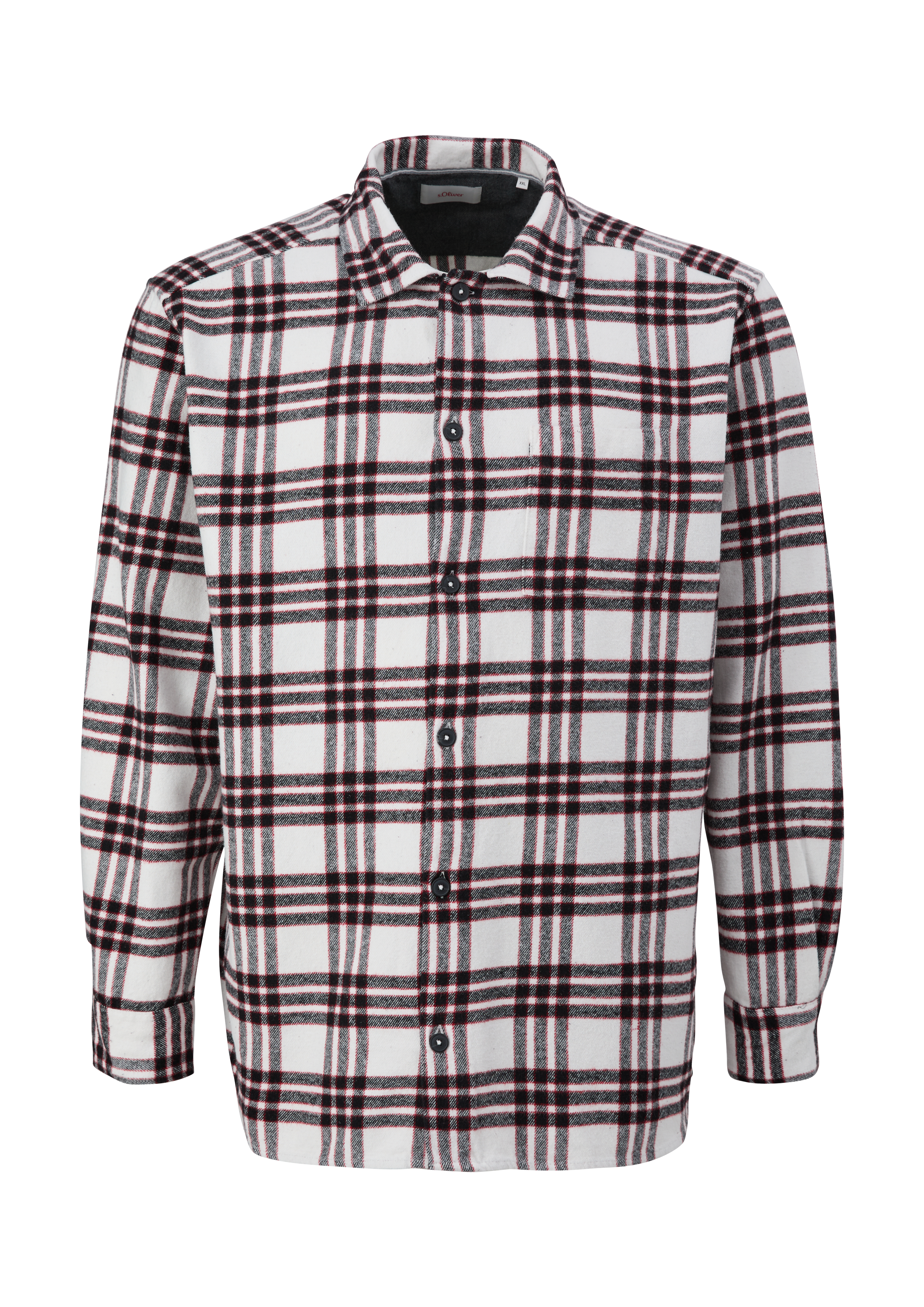 s.Oliver Relaxed: Overshirt aus Baumwolle