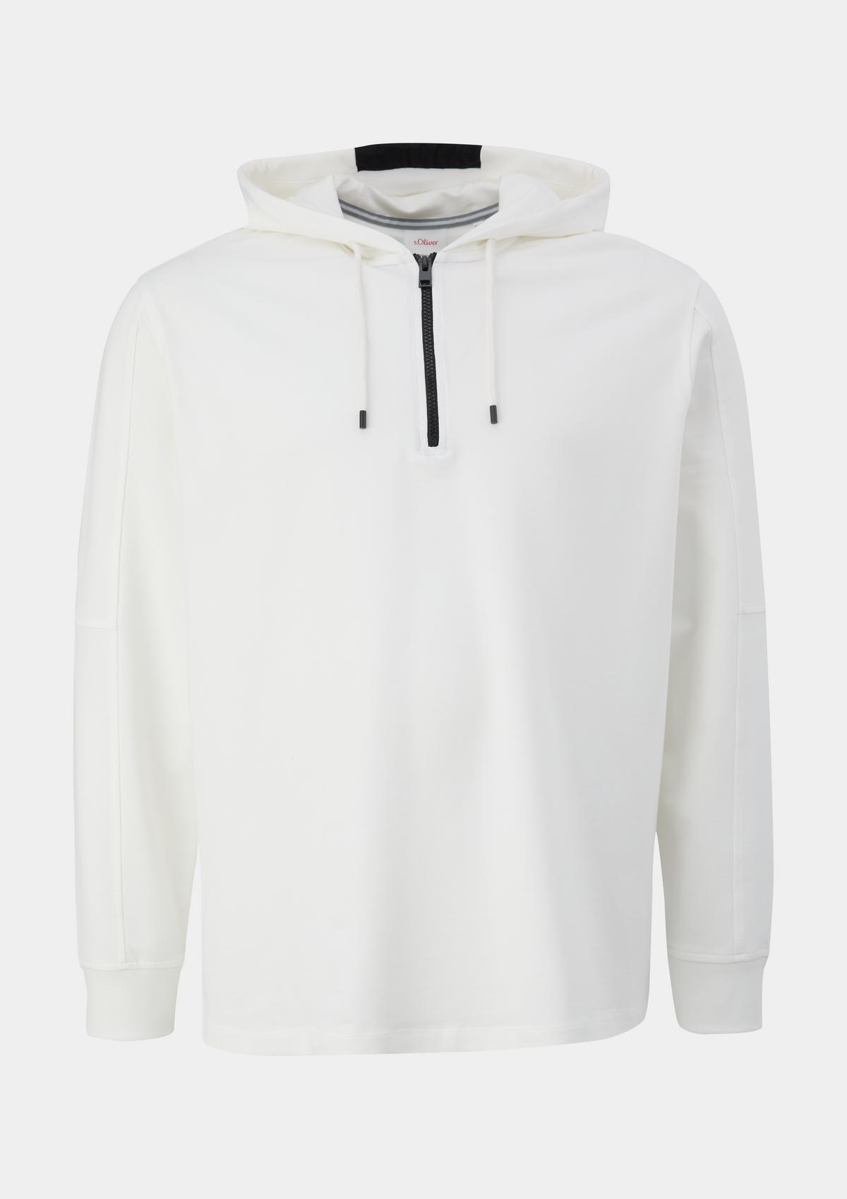 s.Oliver Stretch cotton hoodie