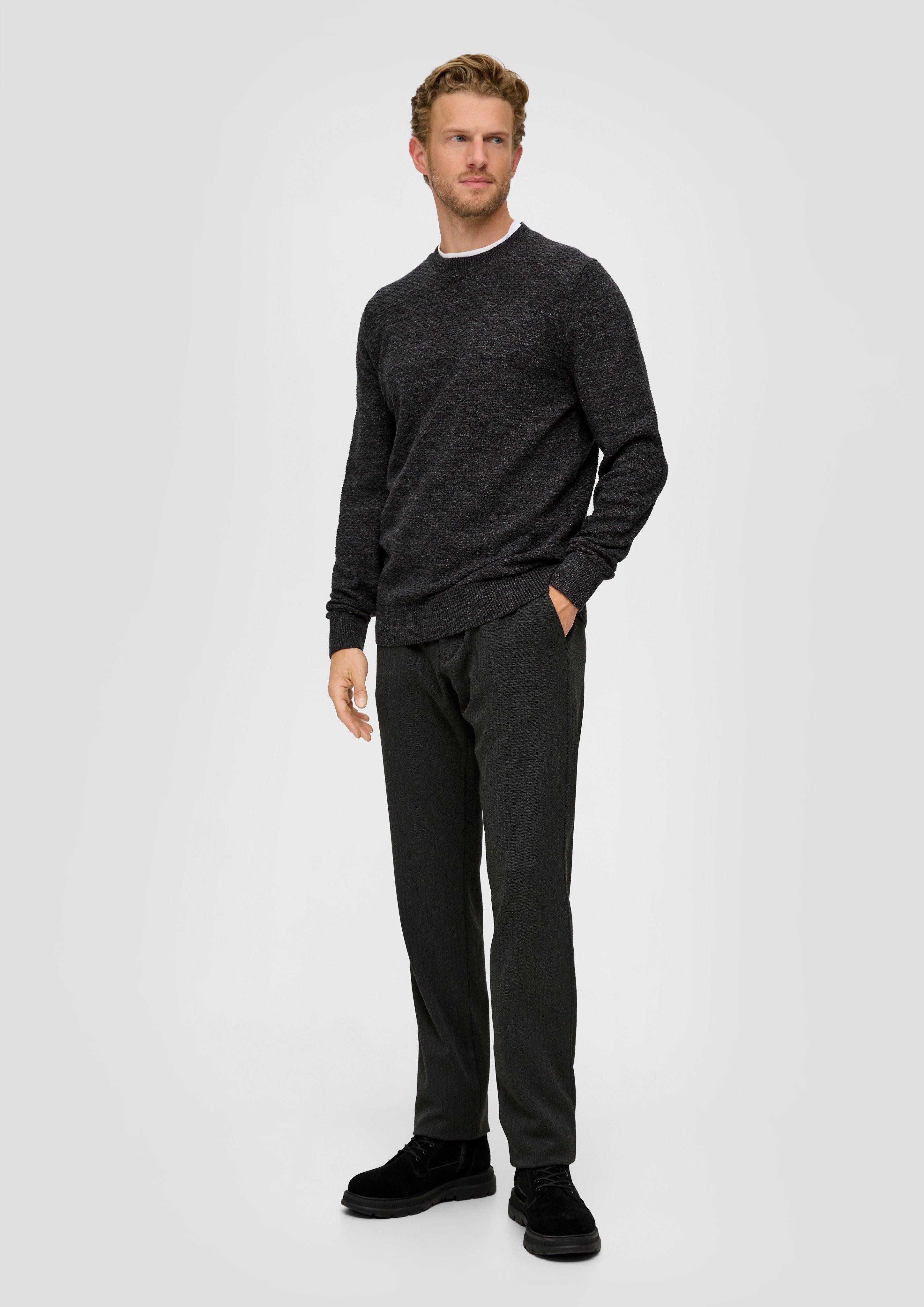 Phoenix Hose aus Viskosemix karamell s.Oliver