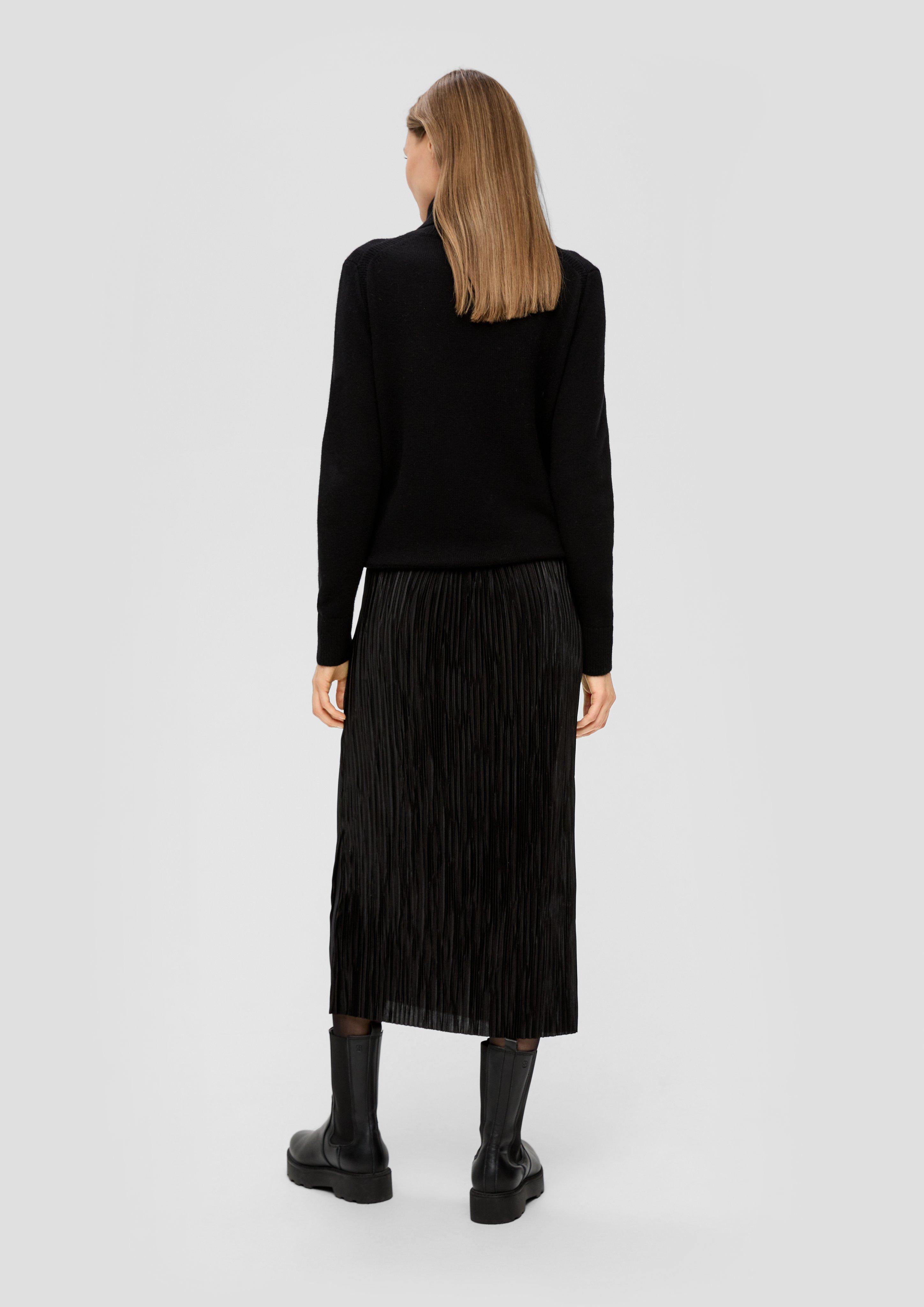 pleated-midi-skirt-black-s-oliver