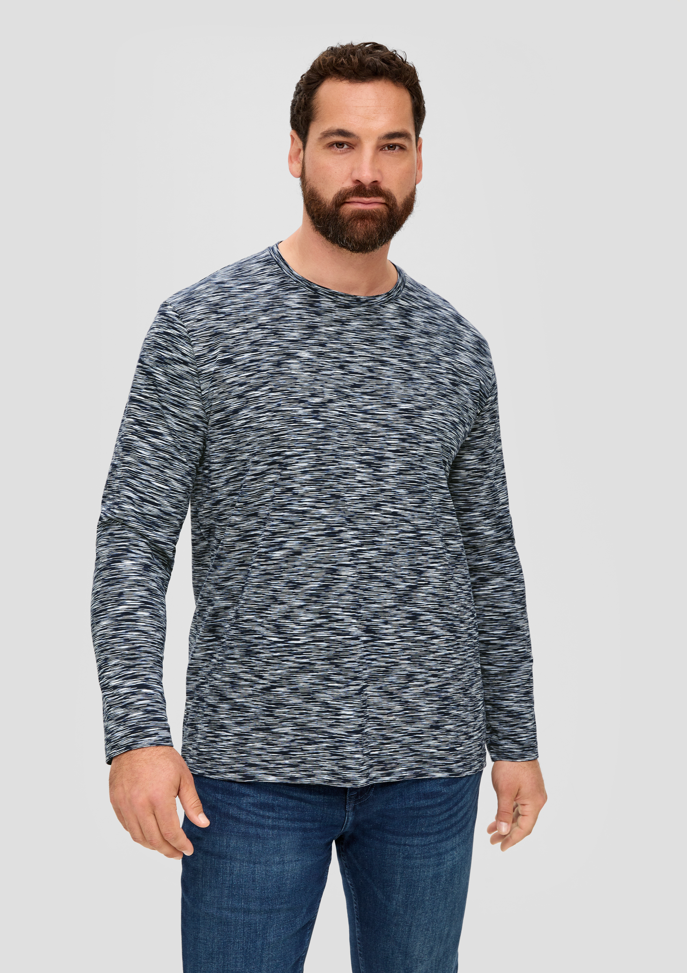 S.Oliver Longsleeve aus Baumwolle