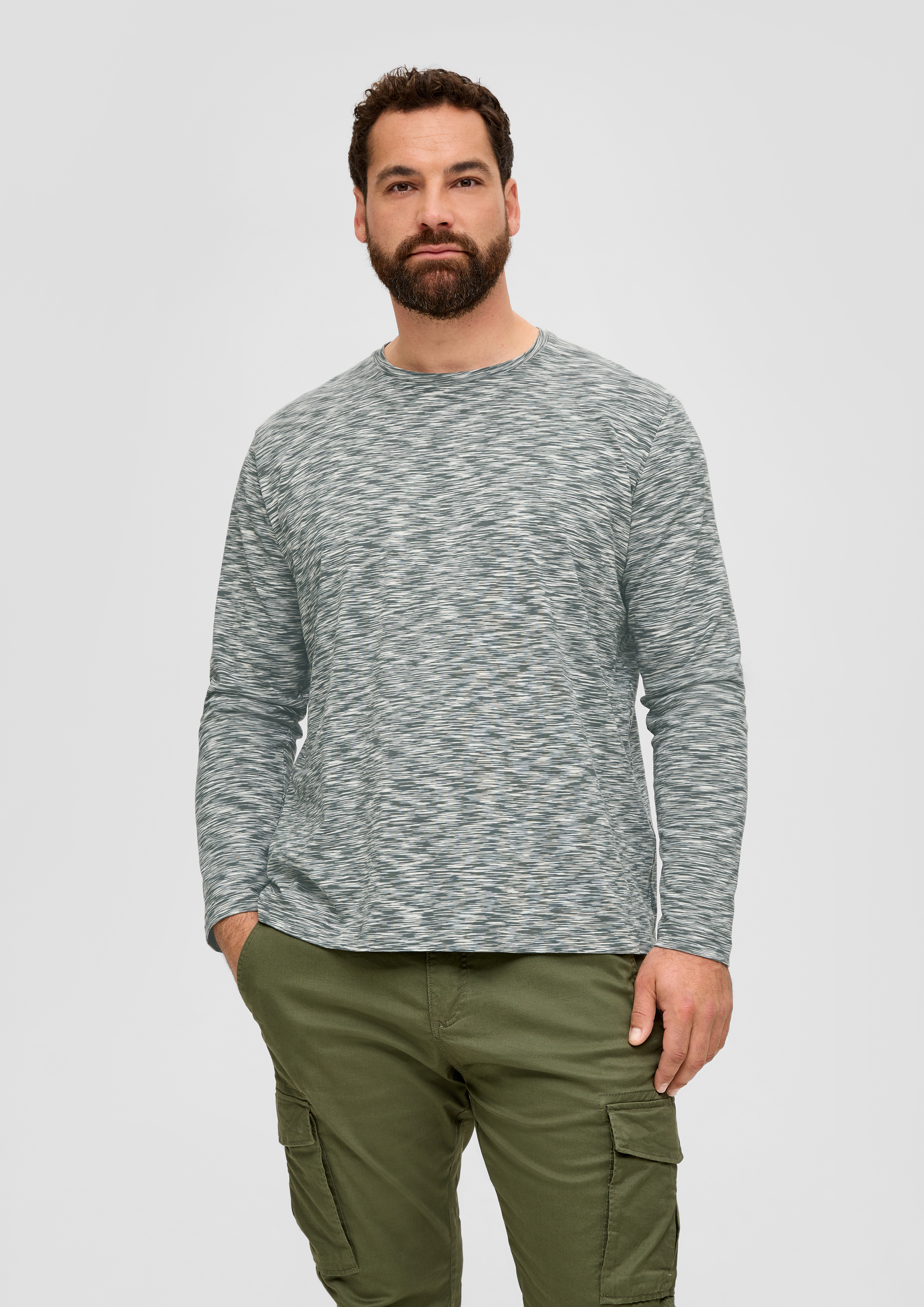 S.Oliver Longsleeve aus Baumwolle