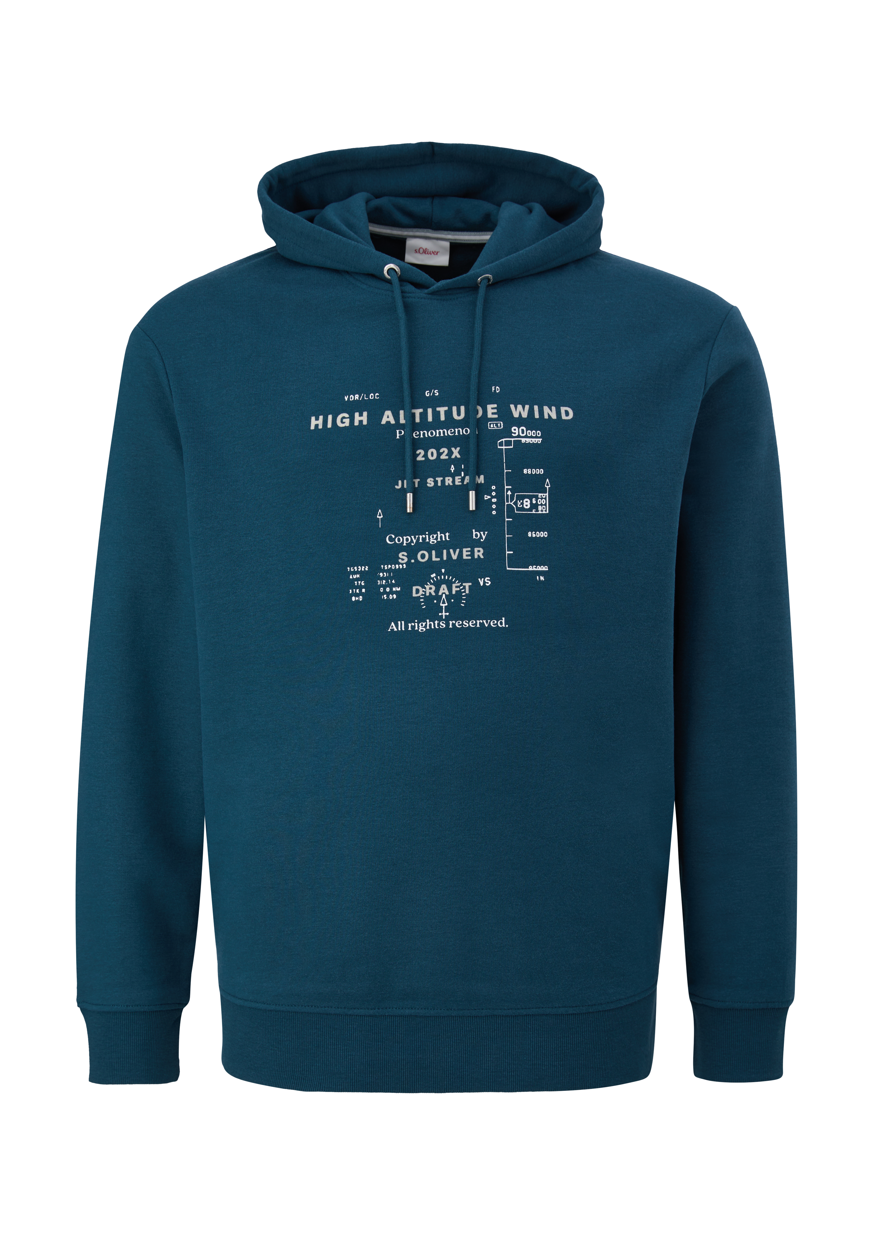 s.Oliver Hoodie aus Baumwollmix