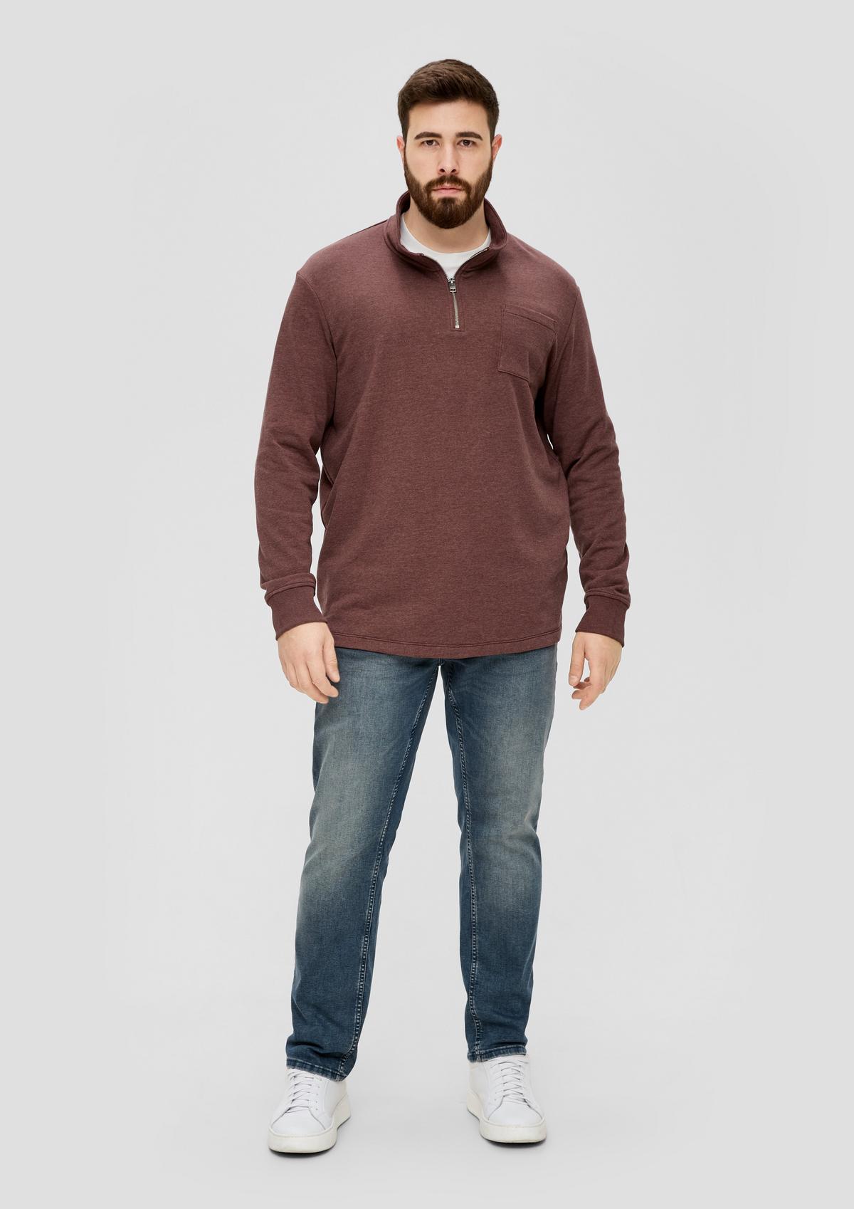 s.Oliver Sweatshirt with a breast pocket