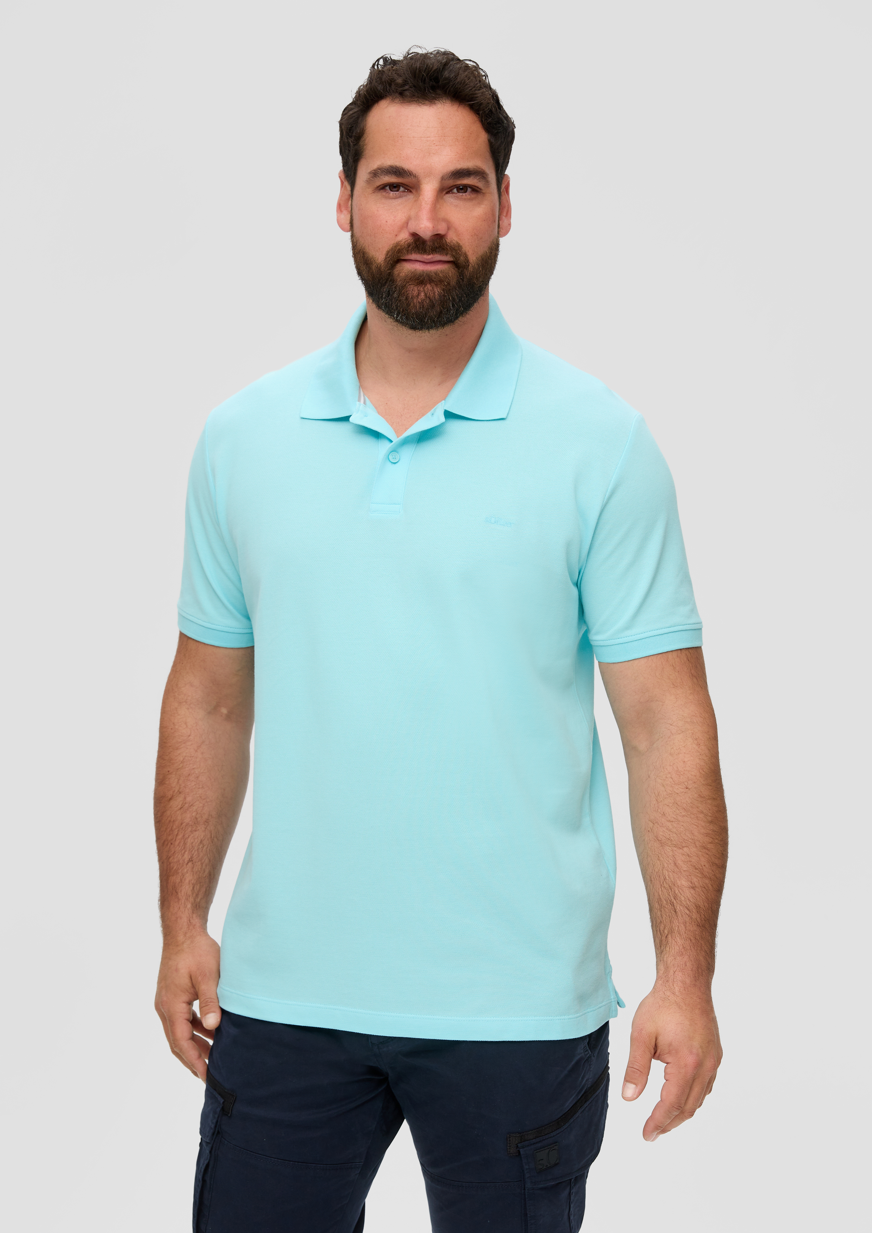 S.Oliver Poloshirt aus Baumwollpiqué