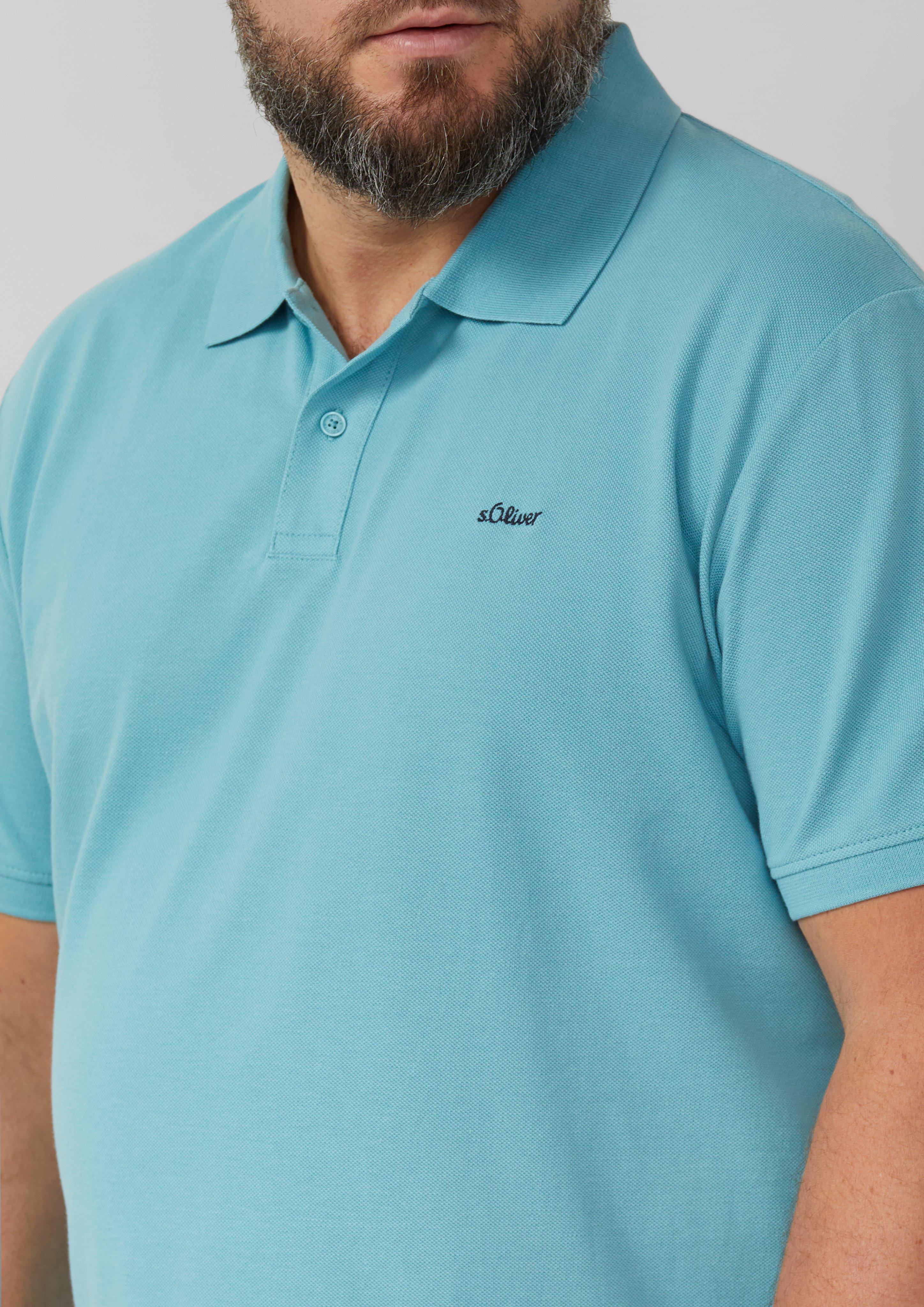 Poloshirt aus Baumwollpiqué