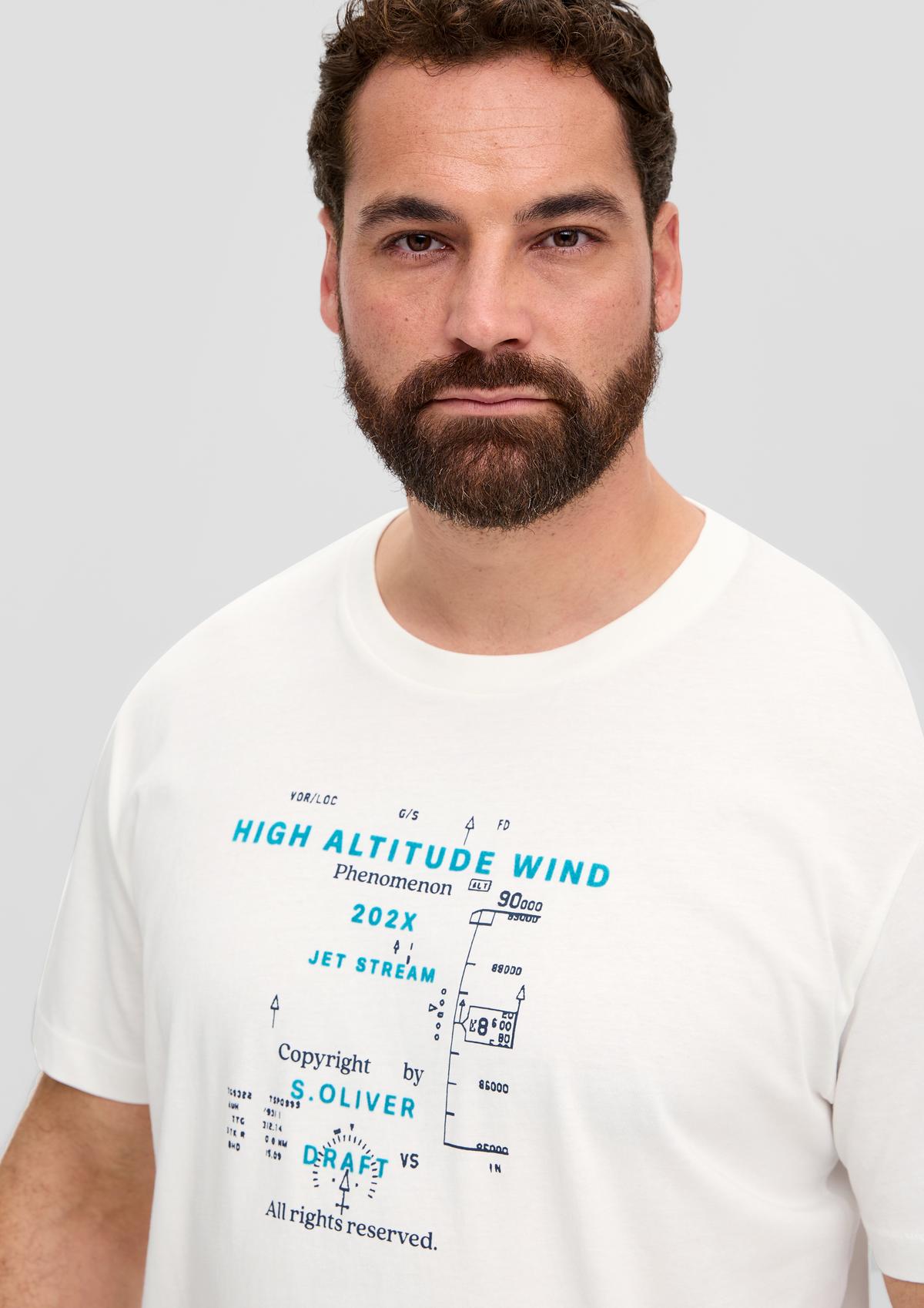 s.Oliver T-shirt imprimé en coton