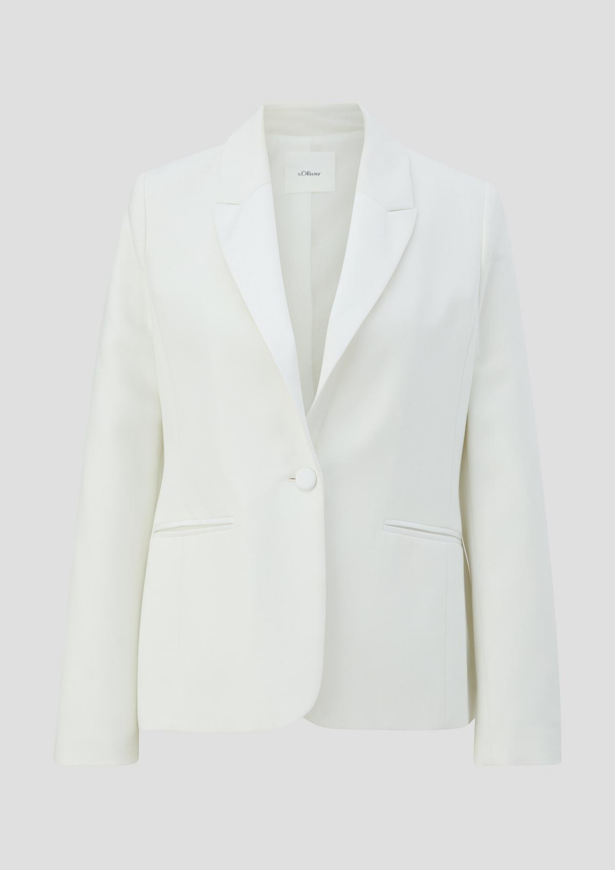 s.Oliver Blazer with a lapel collar
