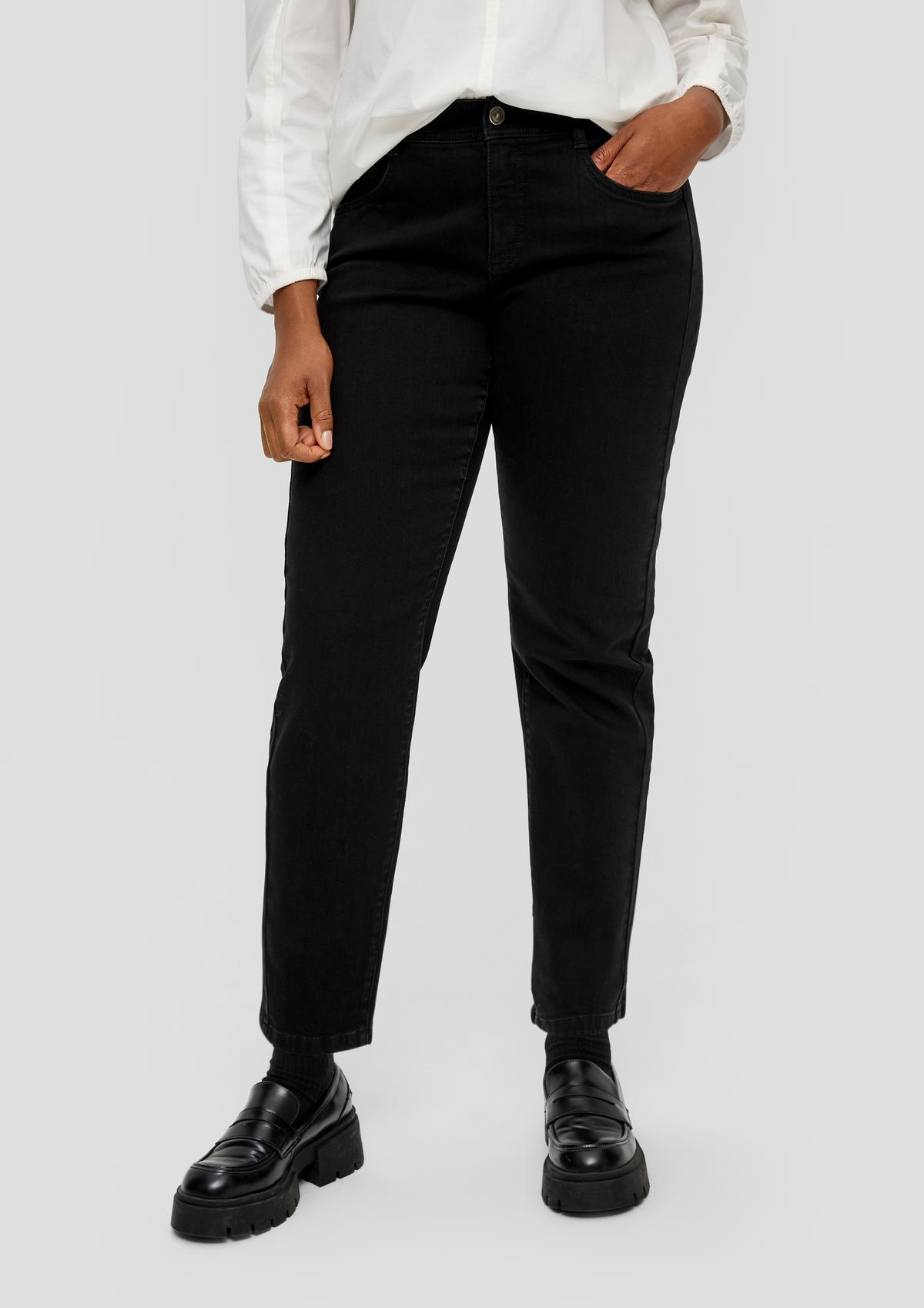 s.Oliver Jean / coupe Regular Fit / taille mi-haute / Tapered Leg