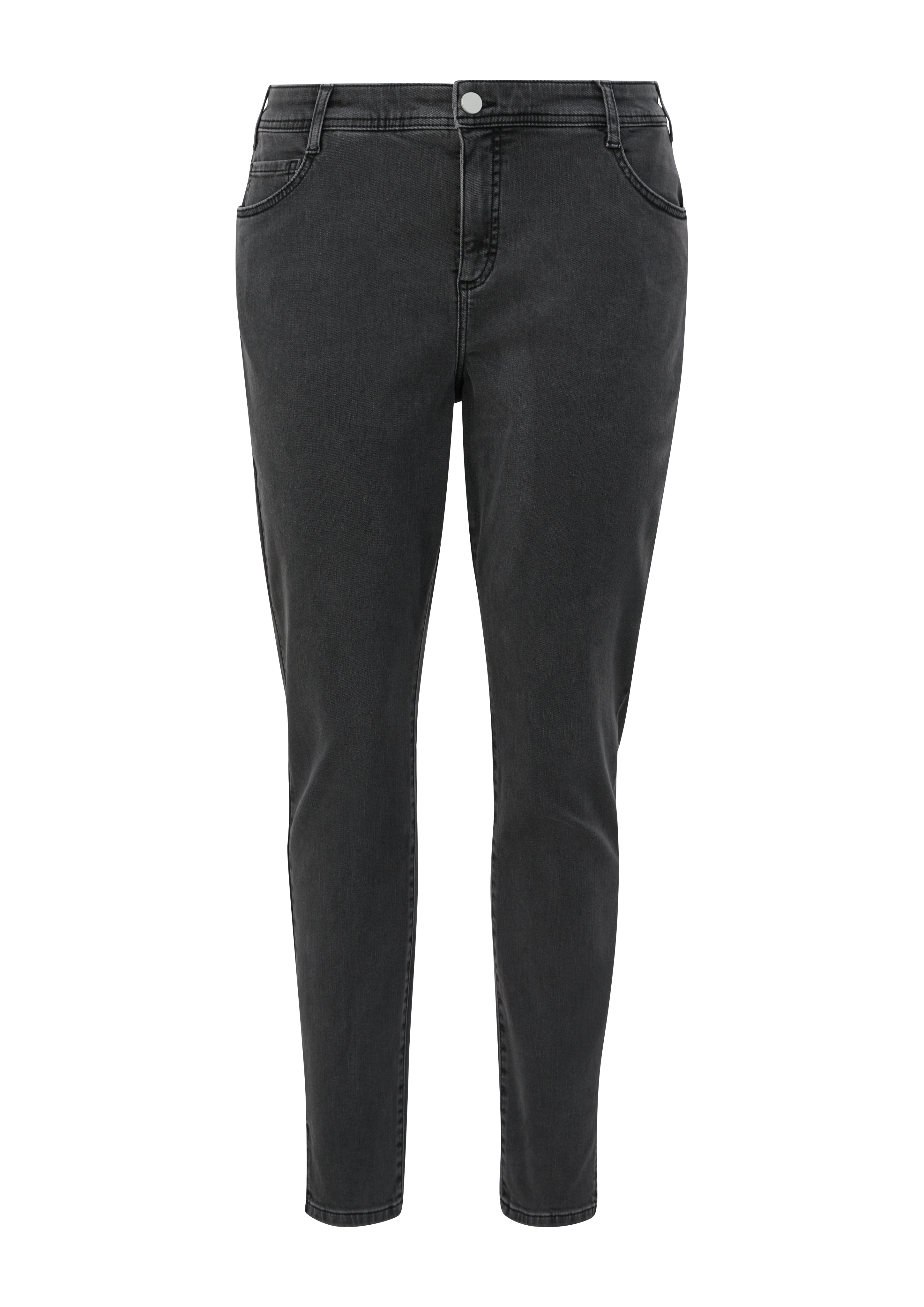 s.Oliver - Jeans Skinny / Mid Rise, Damen, grau