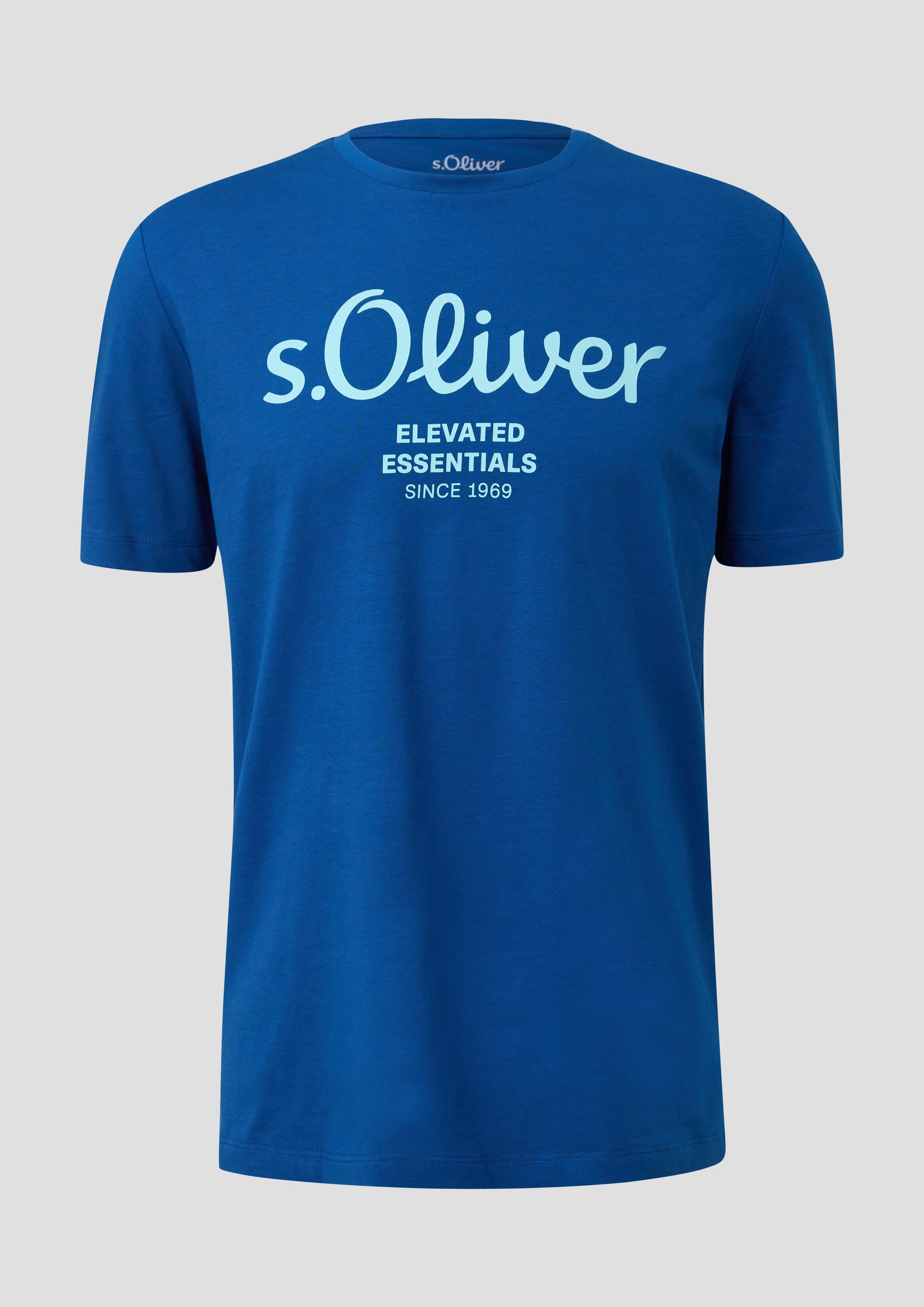 s.Oliver T-Shirt mit Logo-Print