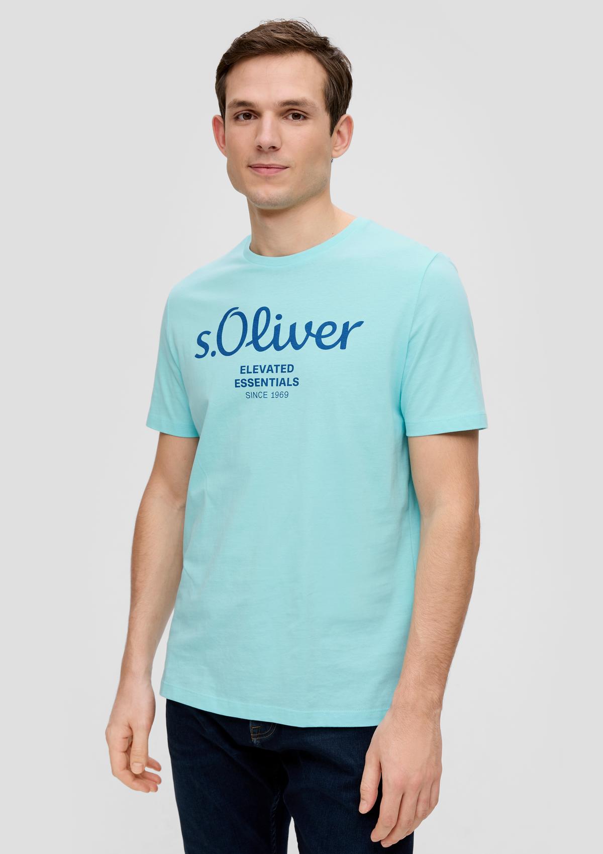 s.Oliver T-shirt met labelprint