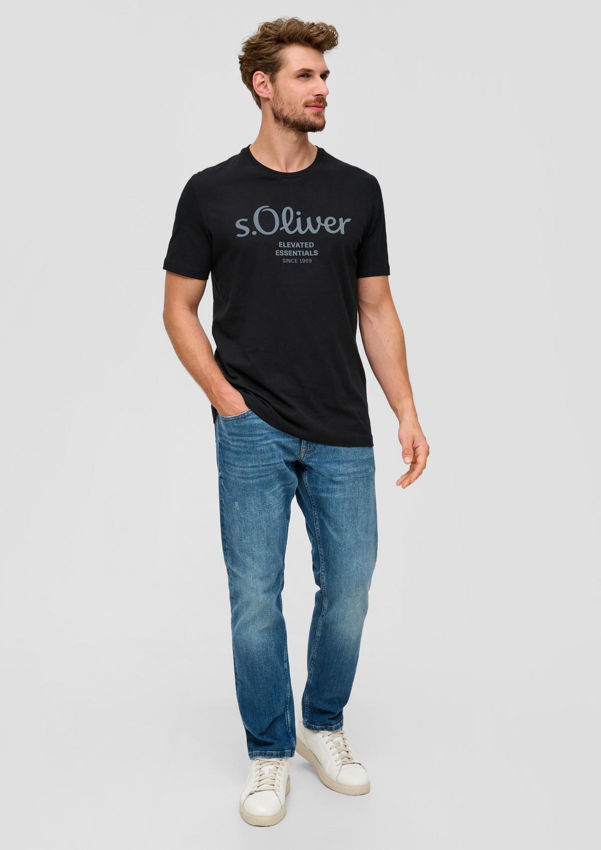 s.Oliver T-shirt with a logo print