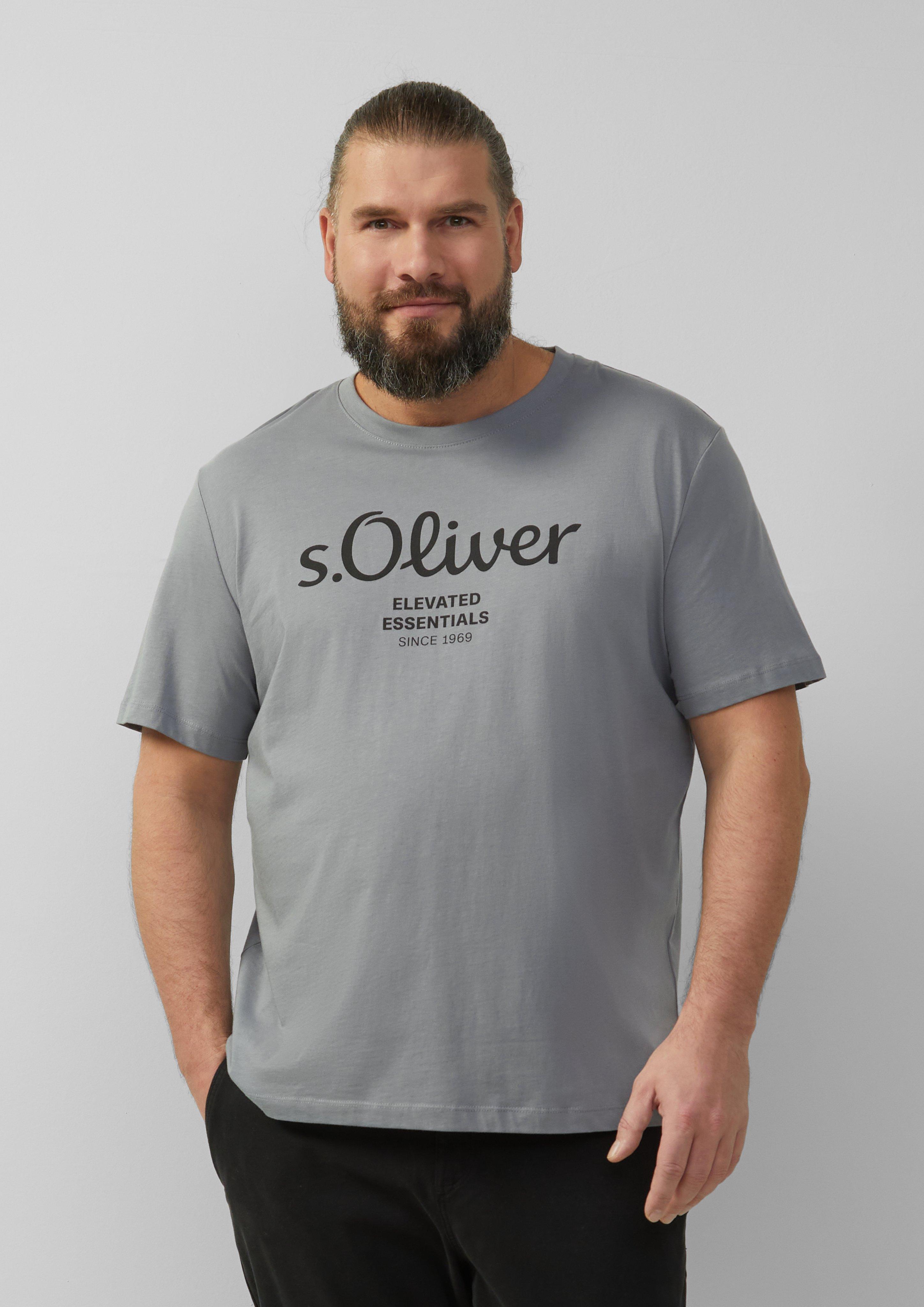 S.Oliver T-Shirt mit Logo-Print