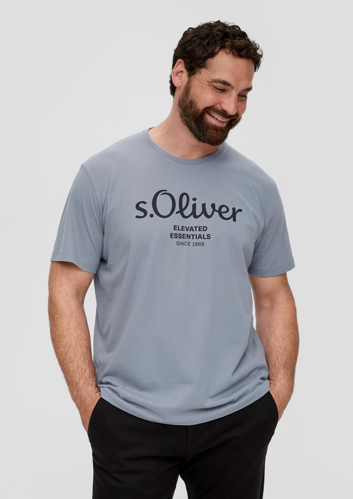 s.Oliver T-shirt à logo imprimé