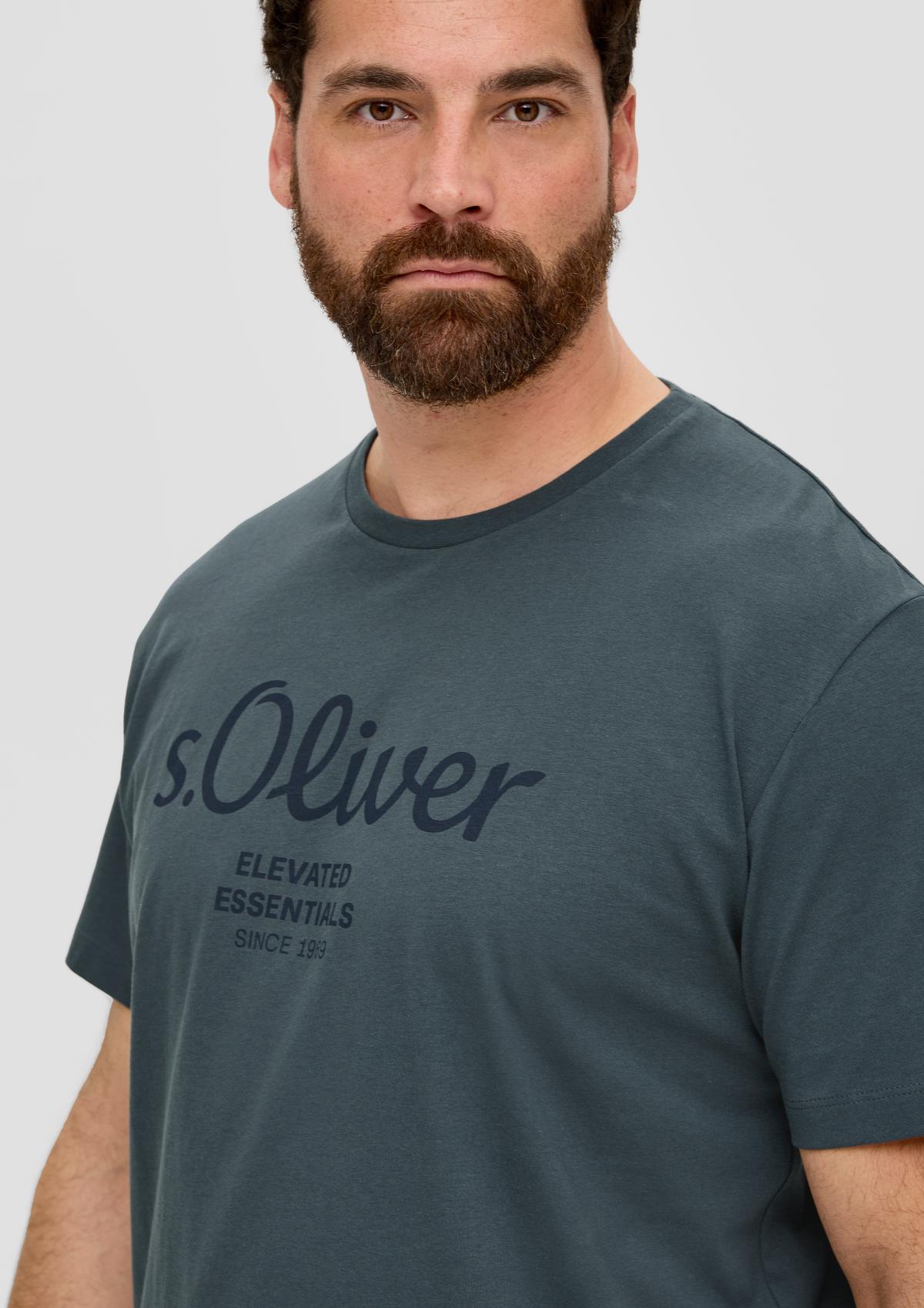 s.Oliver T-shirt met logoprint