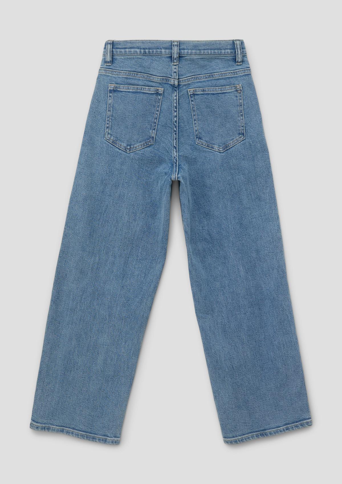 s.Oliver Jeans hlače/kroj Regular Fit/Mid Rise/Semi široke hlačnice
