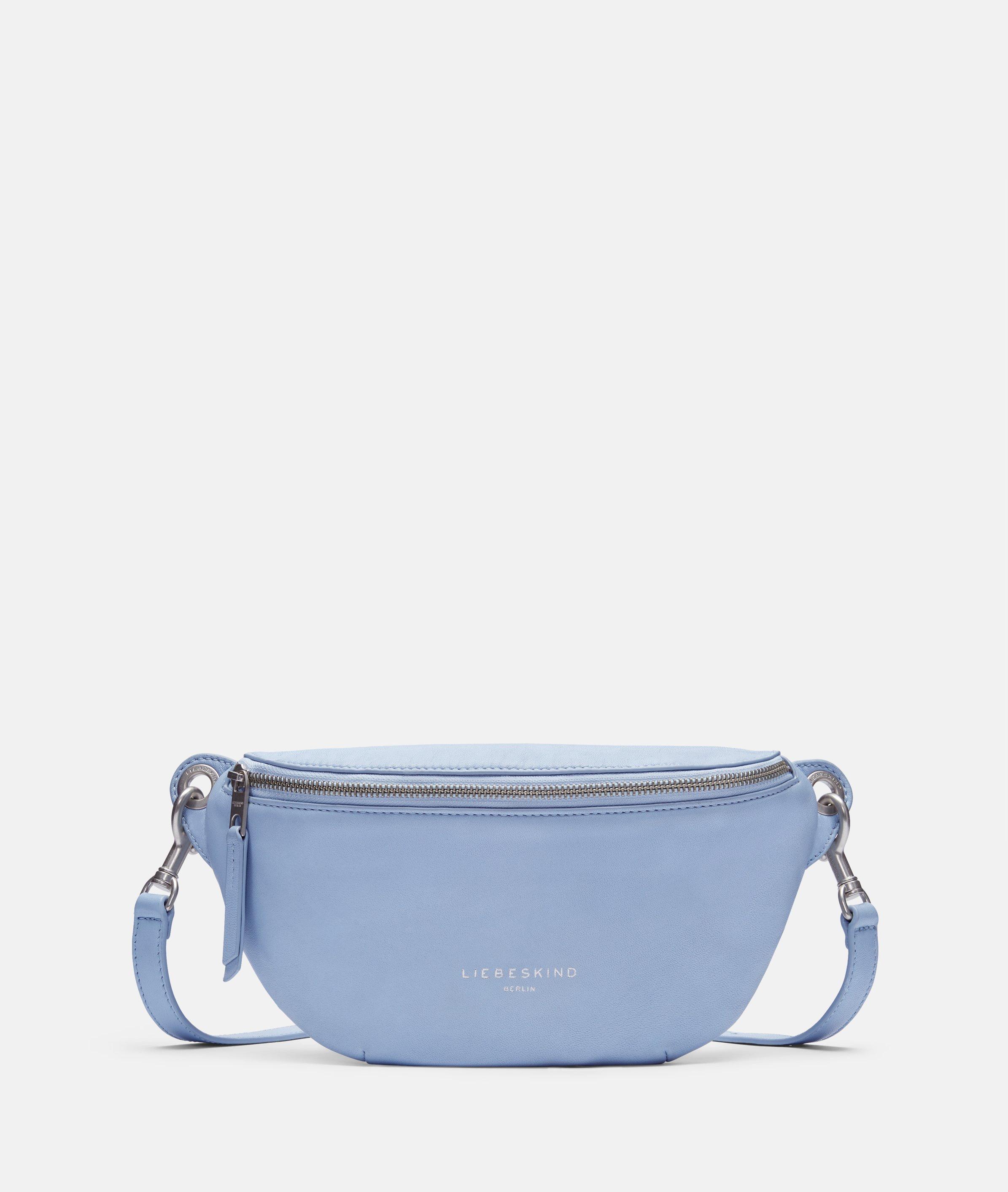 Liebeskind Berlin - Gürteltasche aus weichem Lammleder -  blau