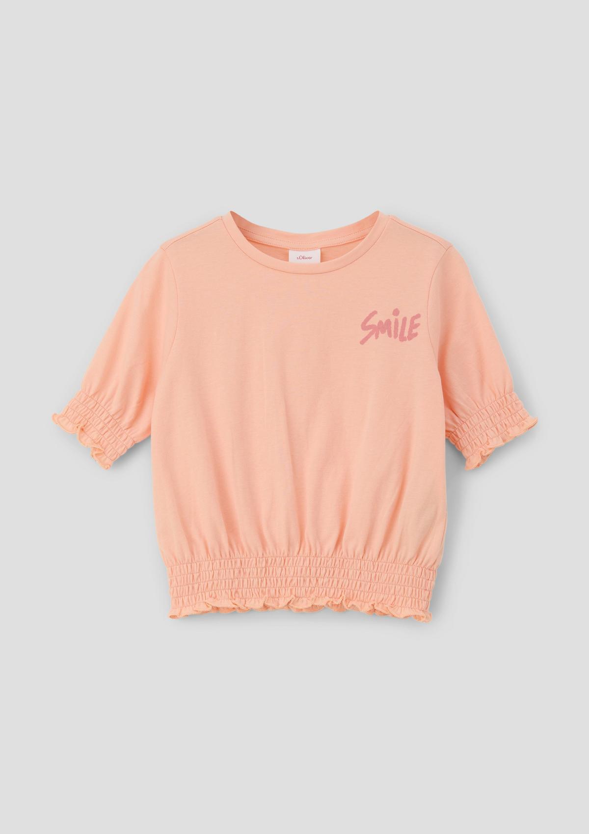 s.Oliver T-shirt with a wavy hem