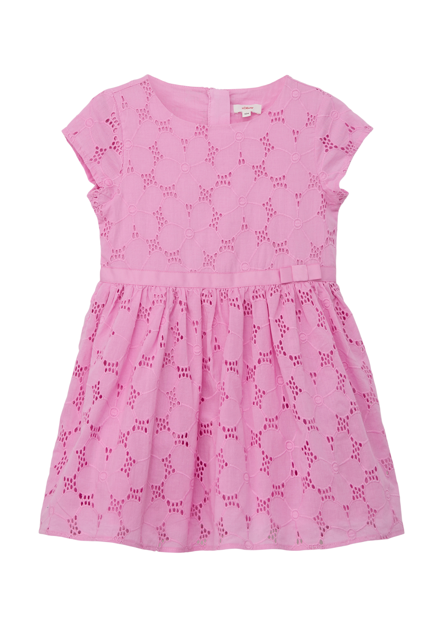 s.Oliver - Festliches Kleid aus Lochspitze, Kinder, Rosa