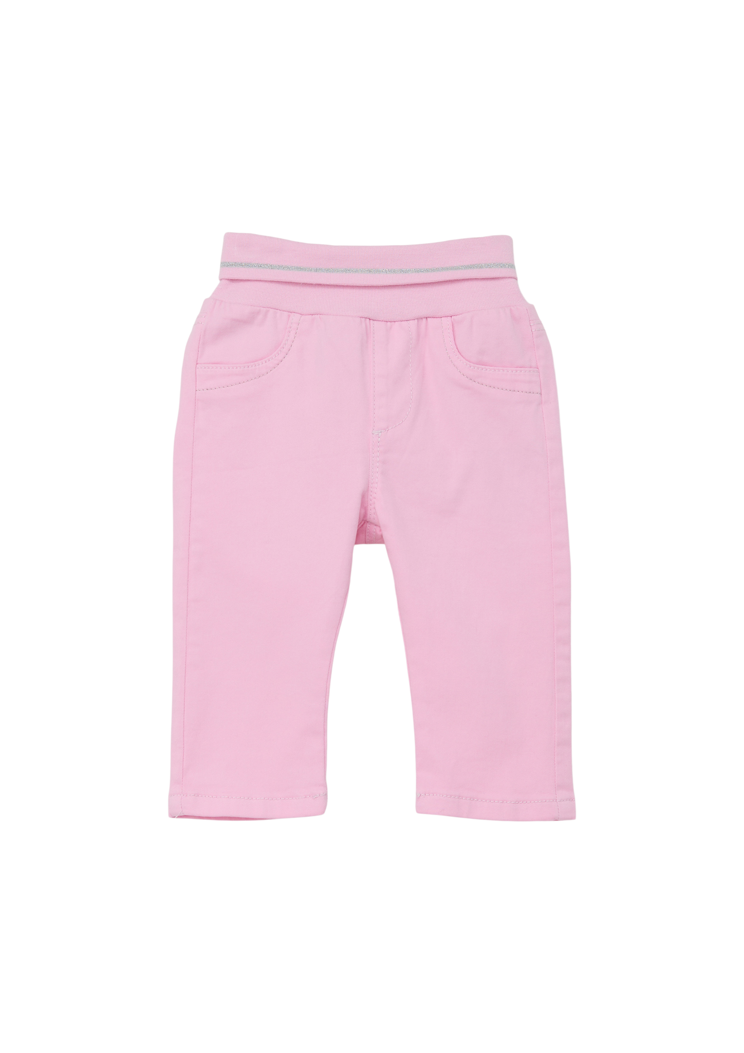 s.Oliver - Twillhose mit Umschlagbund, Babys, Rosa