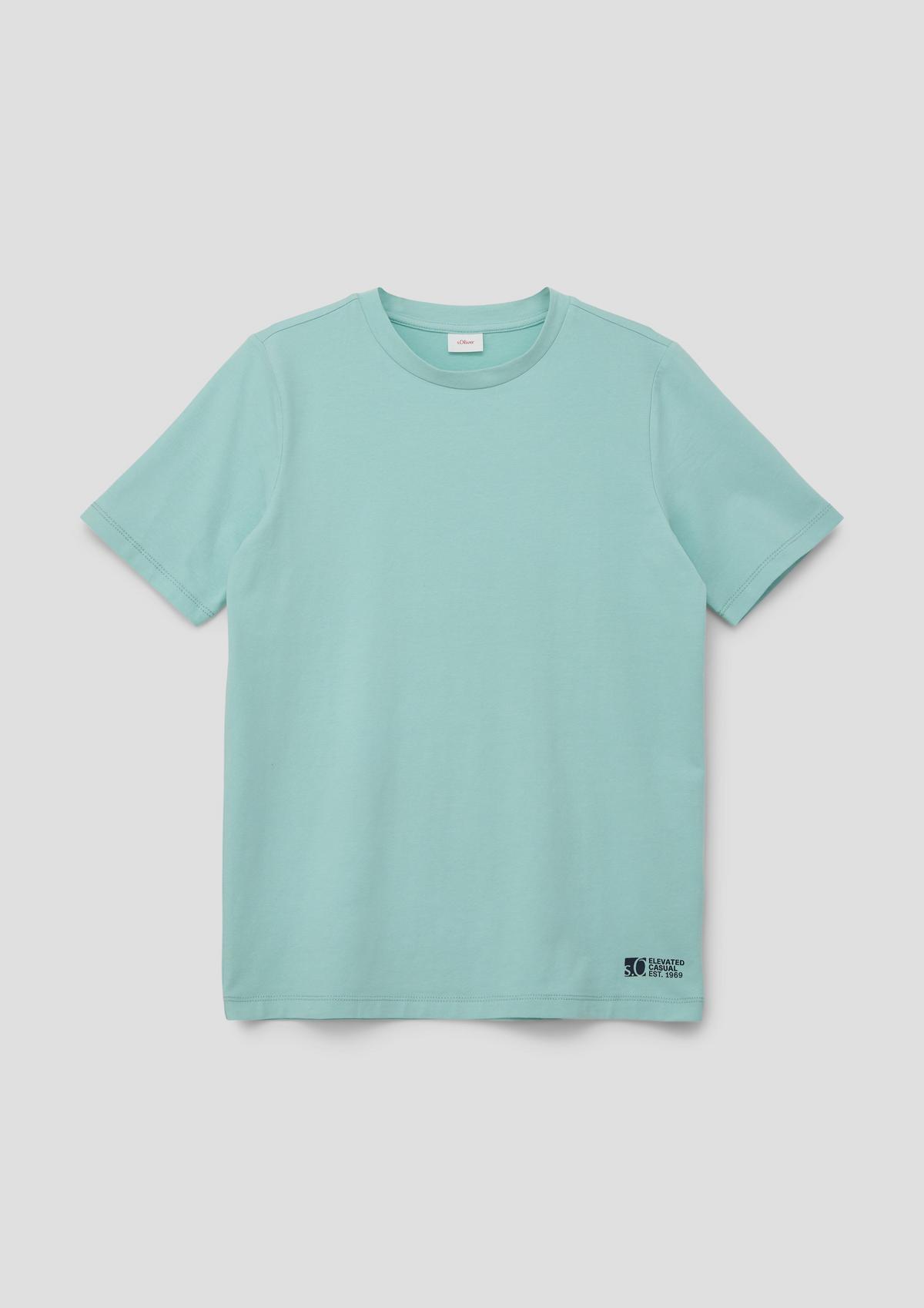 s.Oliver T-shirt with a round neckline